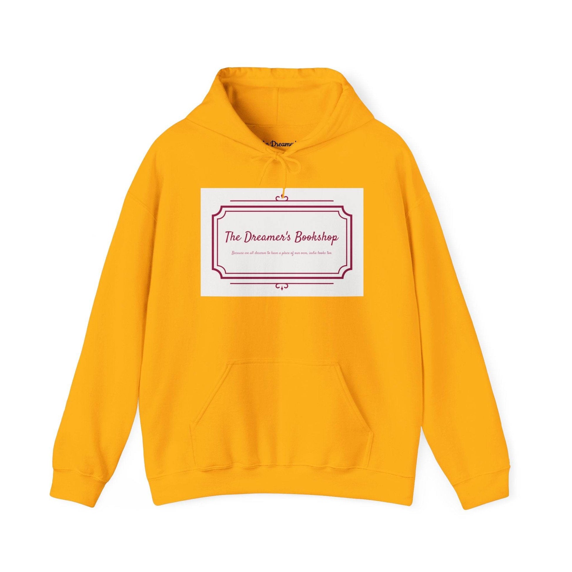 The Dreamer's Bookshop Unisex Hooded Sweatshirt - Cozy Literary Apparel - The Dreamer's Bookshop.