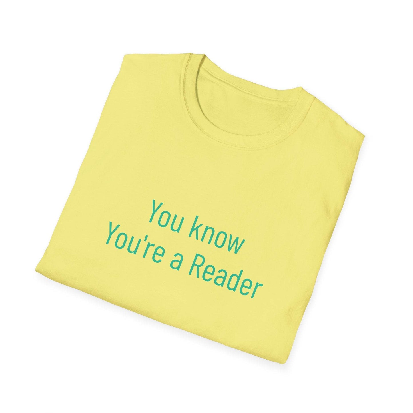 Unisex Softstyle T-Shirt - 'You Know' Philosophical - The Dreamer's Bookshop.