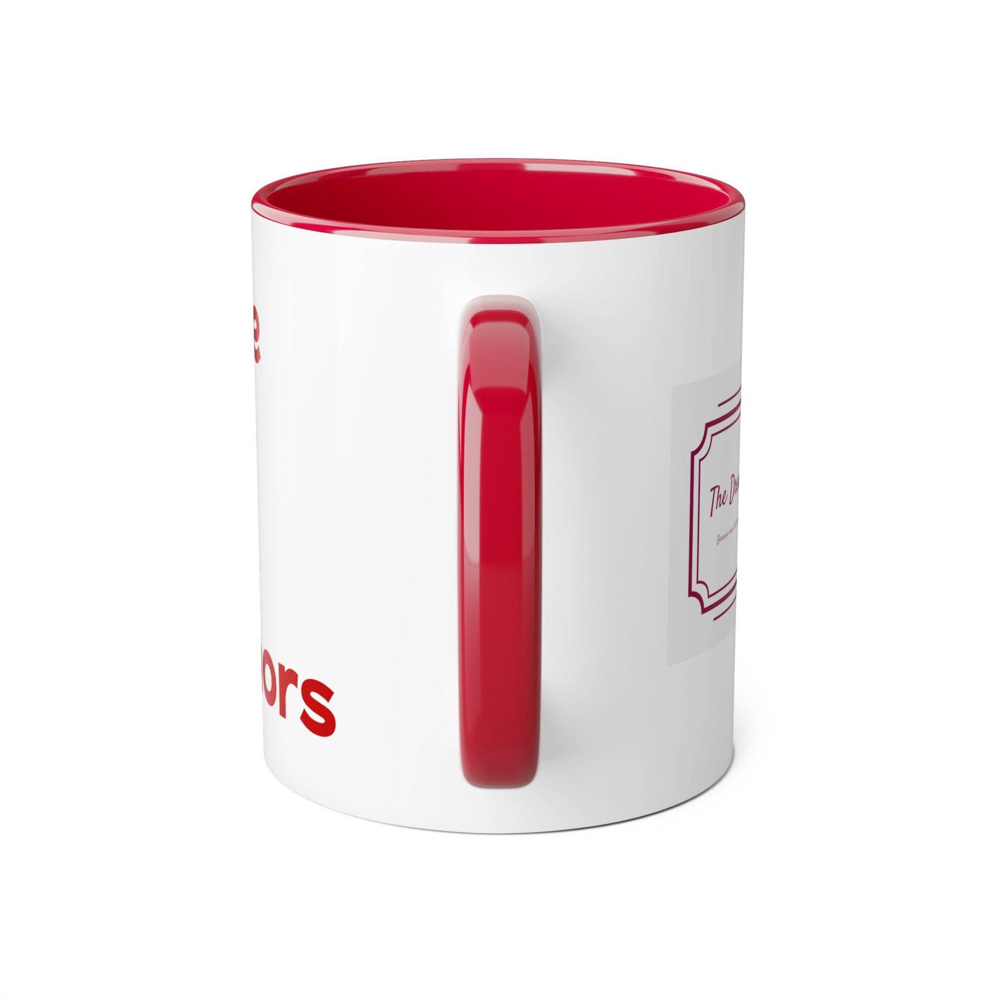Personalized Dreamer's Bookshop Accent Mug - 11oz Coffee Cup for Book Lovers - The Dreamer's Bookshop.