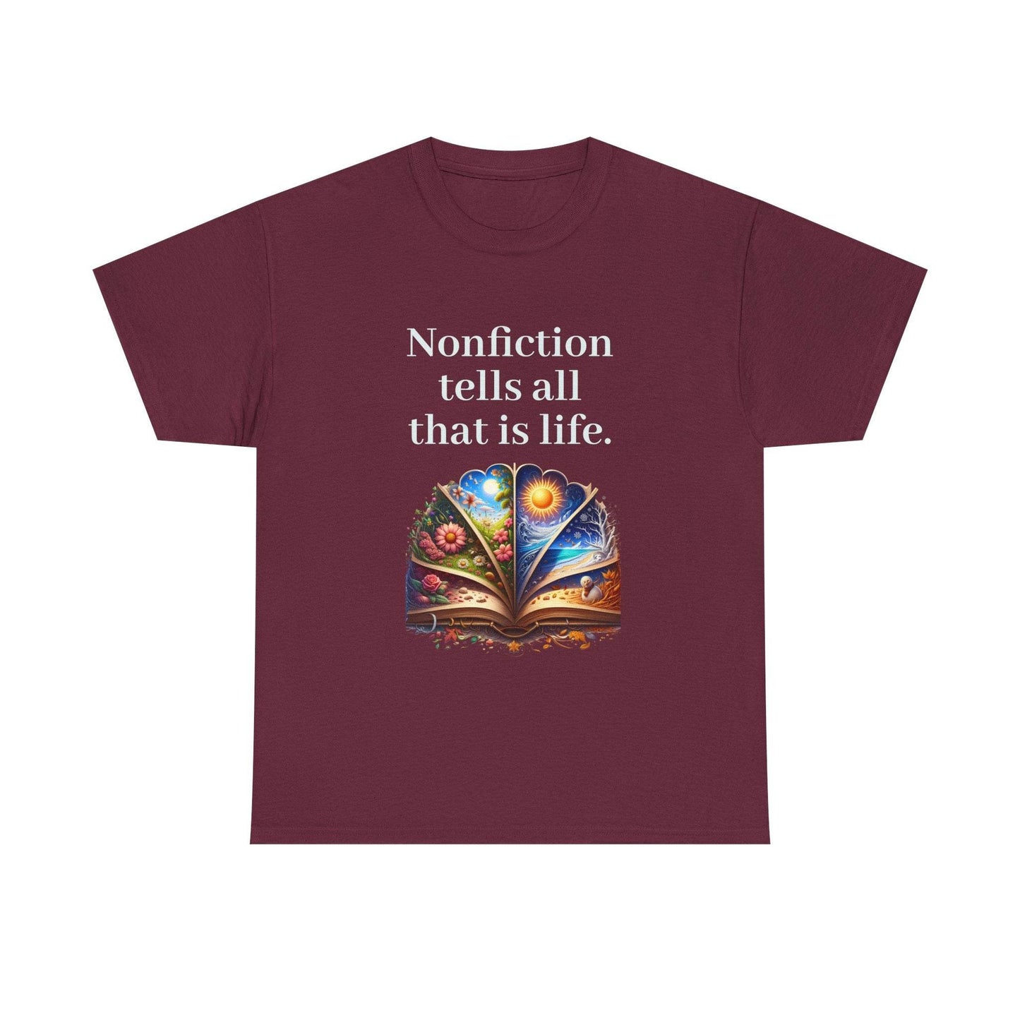 All that is Life - Unisex Heavy Cotton Tee - Nonfiction Books - The Dreamer's Bookshop.