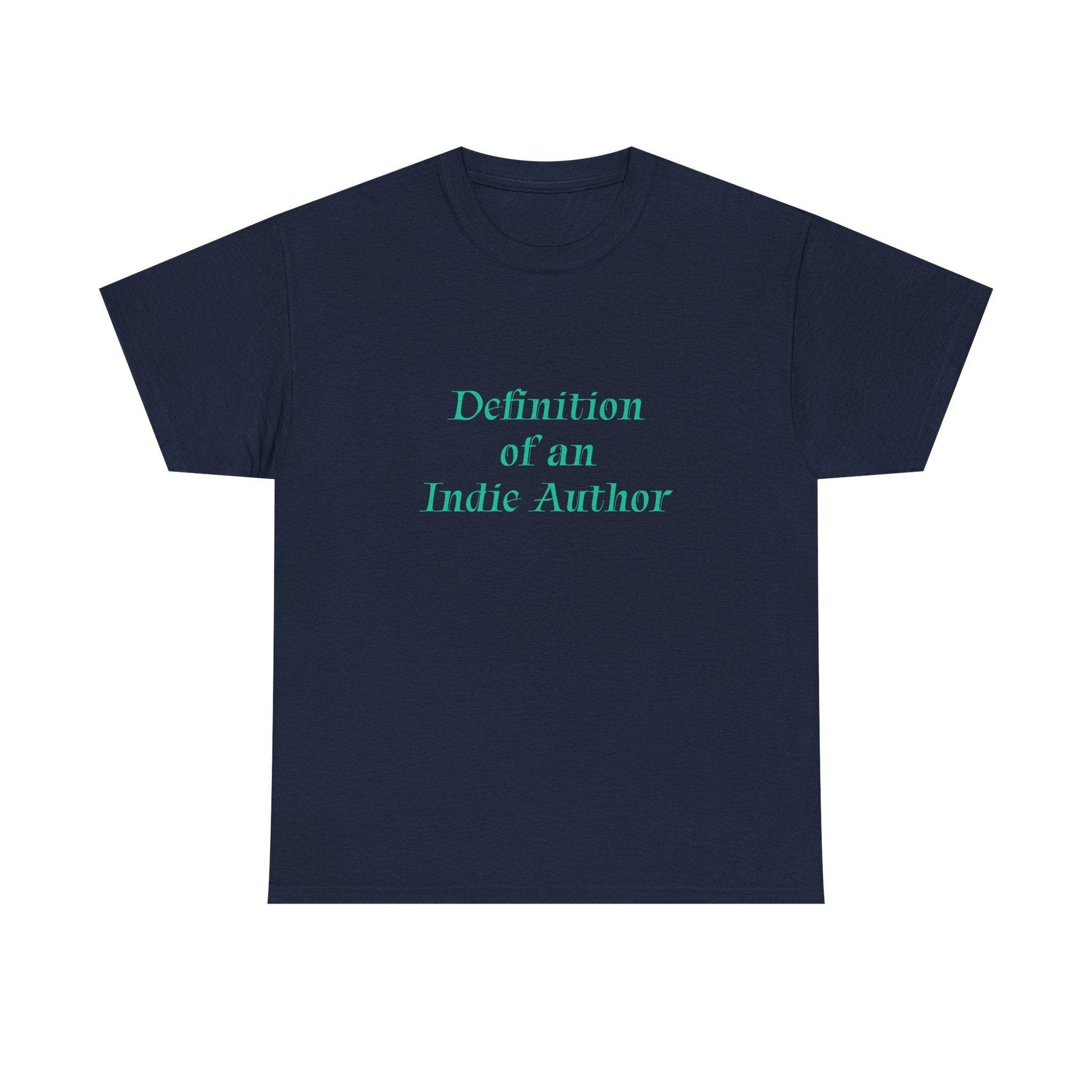 Indie Author - Unisex Heavy Cotton Tee - Creative Apparel - The Dreamer's Bookshop.