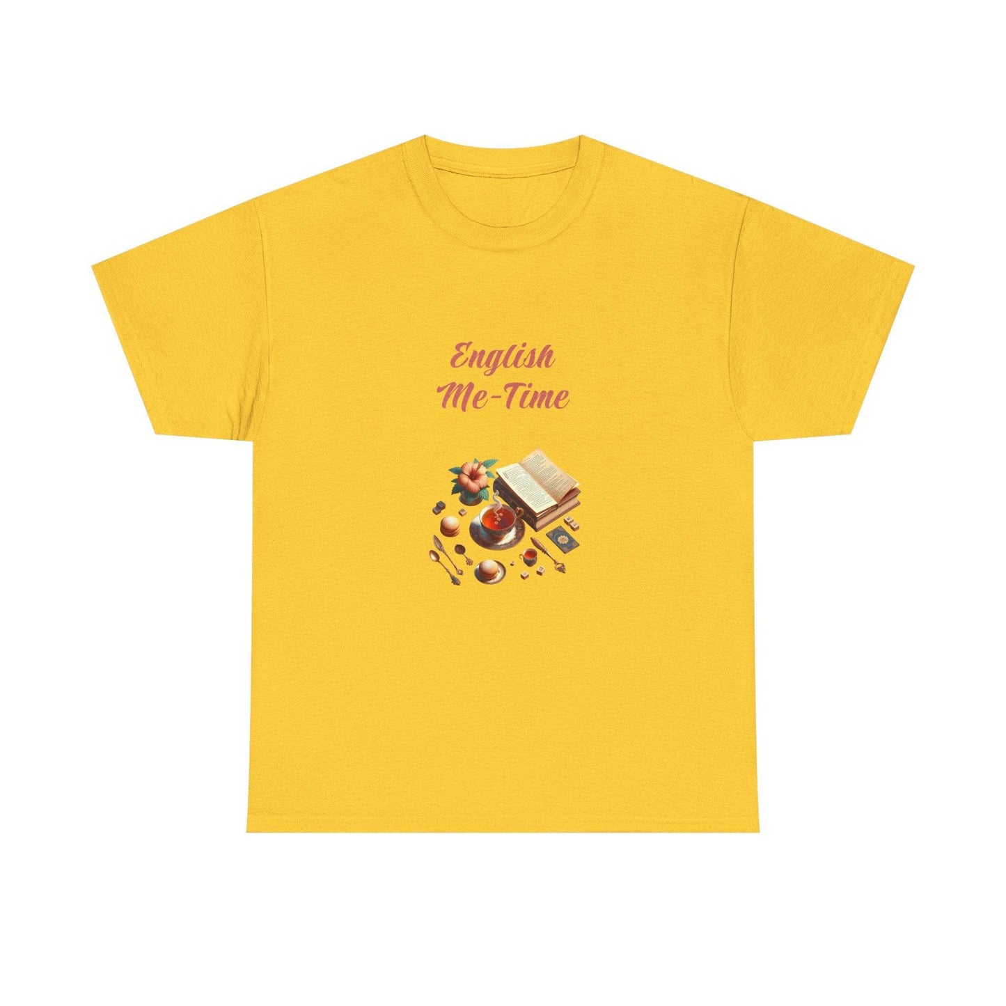 Me-Time - A Unisex Heavy Cotton Tee - Perfect Gift for Book Lovers - The Dreamer's Bookshop.