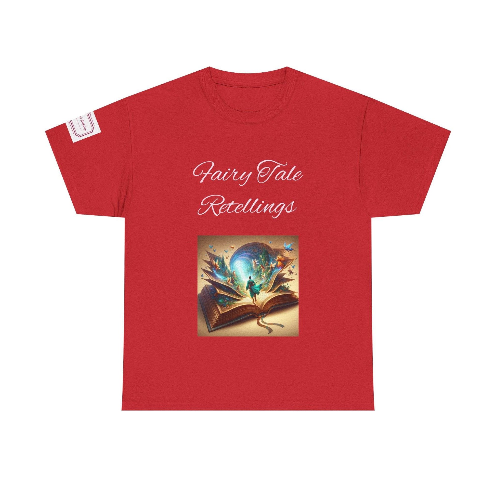 Fiction - Unisex Heavy Cotton Tee - Fairy Tale Retellings - The Dreamer's Bookshop.