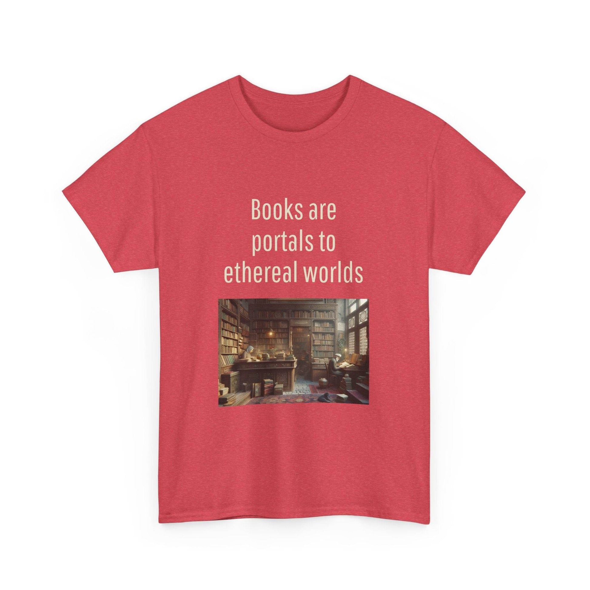 Portals - Unisex Heavy Cotton Tee - Creative Apparel - The Dreamer's Bookshop.