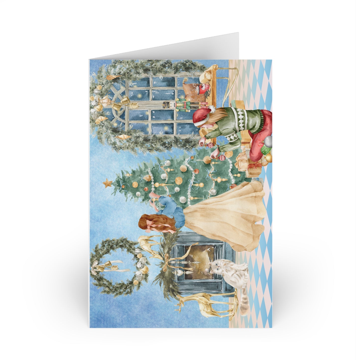 The Dreamer's Bookshop "Tree Decoration" Christmas Card