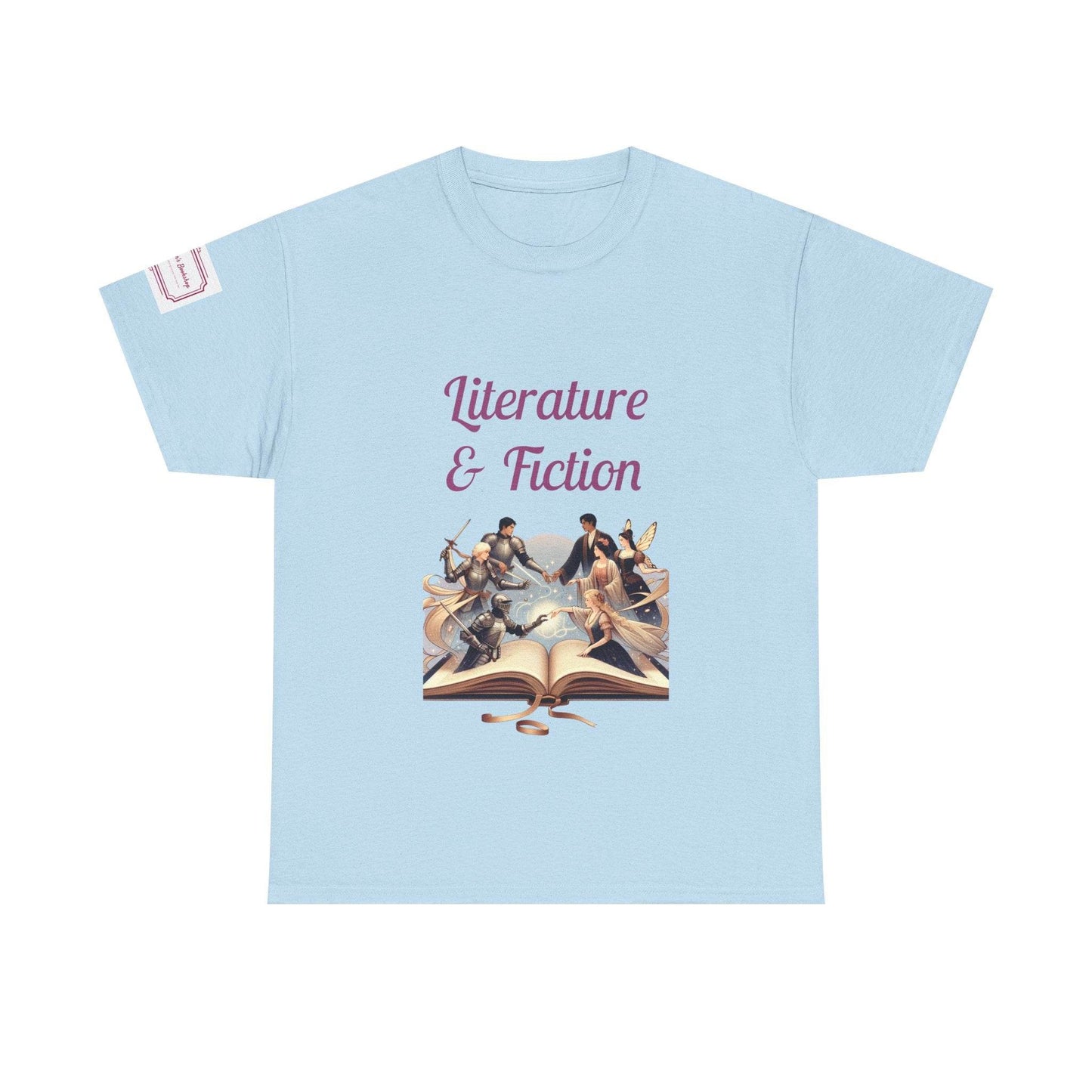 Fiction - Unisex Heavy Cotton Tee - Literature Books - The Dreamer's Bookshop.
