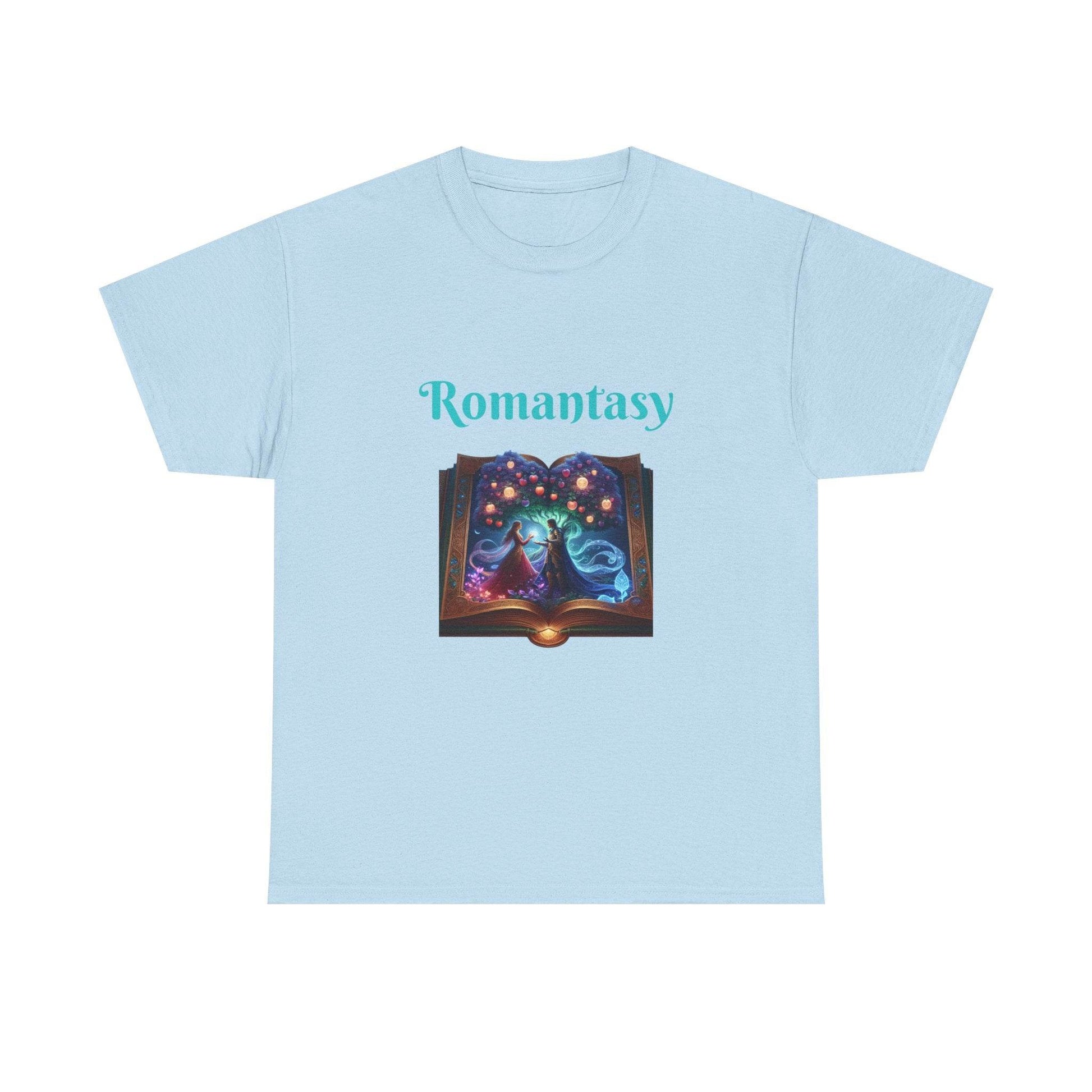 Fantasy - Graphic Tee - Unisex Heavy Cotton T-Shirt Romantasy Books - The Dreamer's Bookshop.