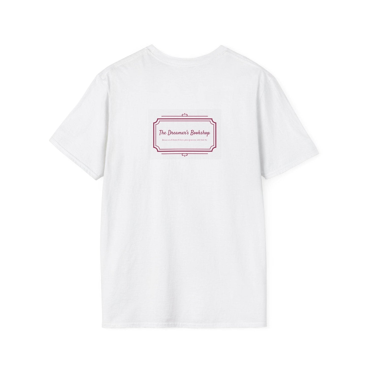 Unisex Softstyle T-Shirt - 'In our bookshop' - The Dreamer's Bookshop.
