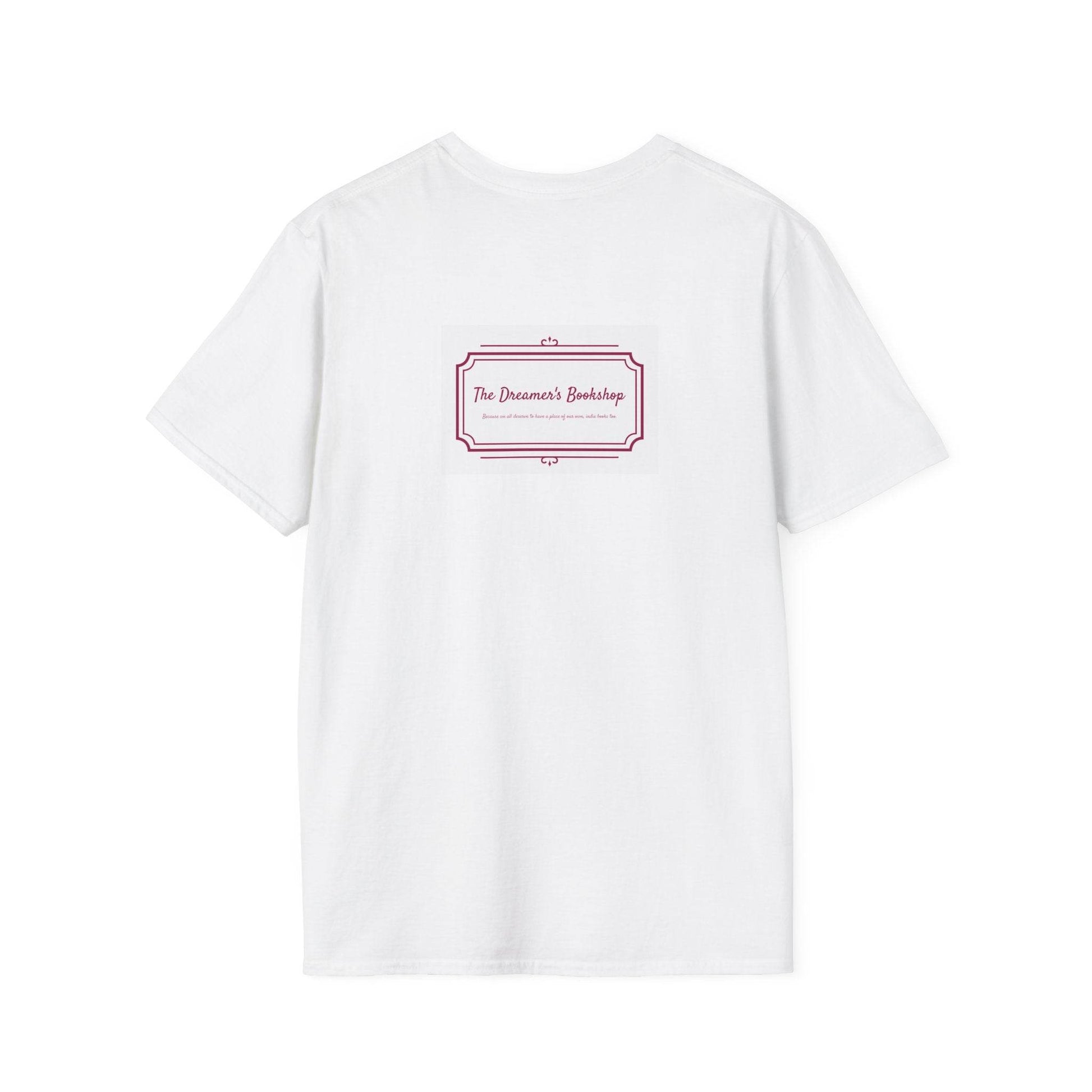 Unisex Softstyle T-Shirt - 'In our bookshop' - The Dreamer's Bookshop.