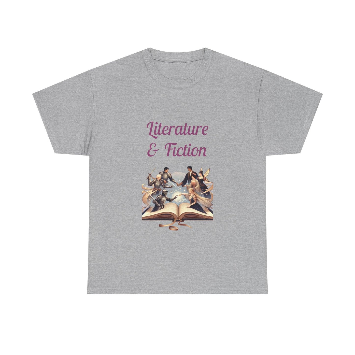 Fiction - Unisex Heavy Cotton Tee - Literature Books - The Dreamer's Bookshop.
