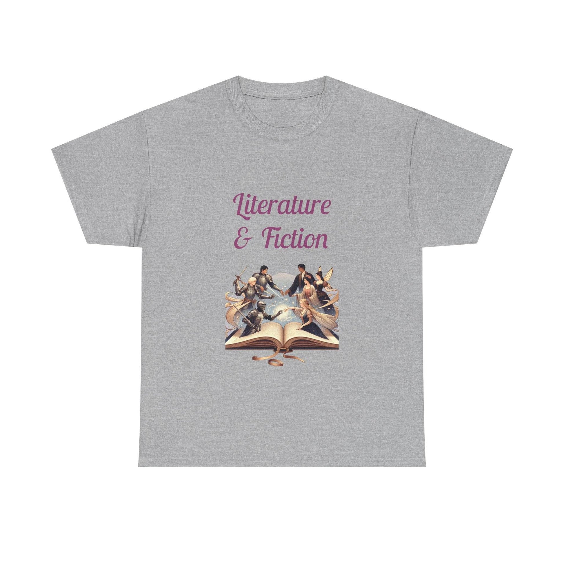 Fiction - Unisex Heavy Cotton Tee - Literature Books - The Dreamer's Bookshop.