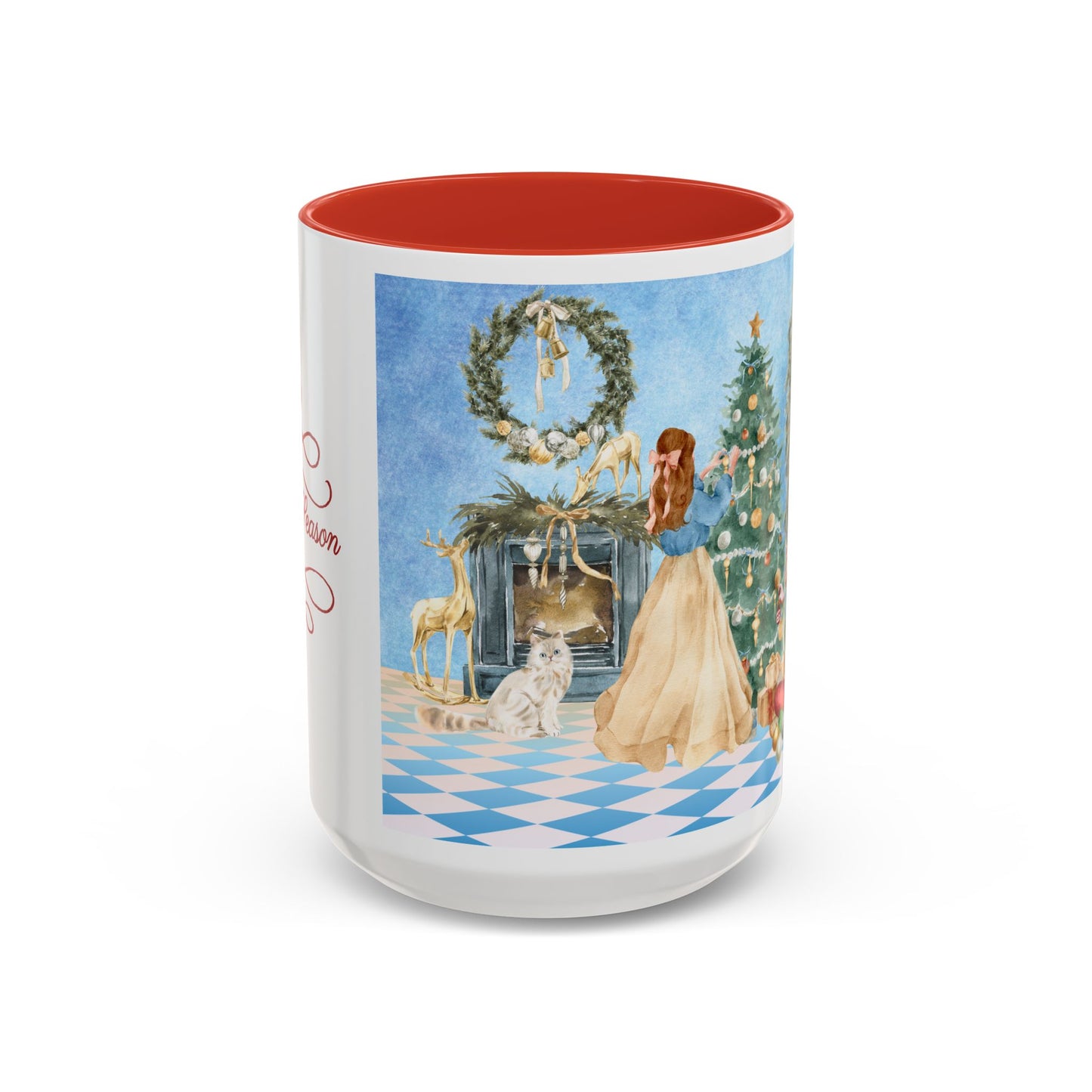 Christmas Tree Decoration Coffee Mug - 11oz & 15oz - tis the season