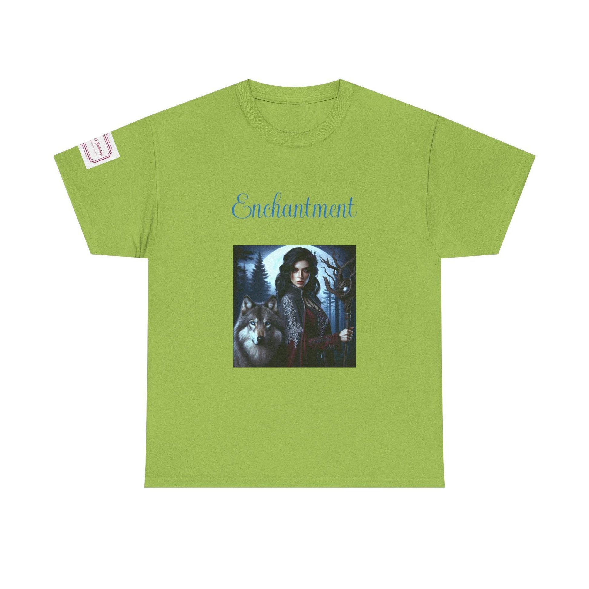 Enchanting Forest Unisex Heavy Cotton Tee - Perfect for Mystical Occasions - The Dreamer's Bookshop.