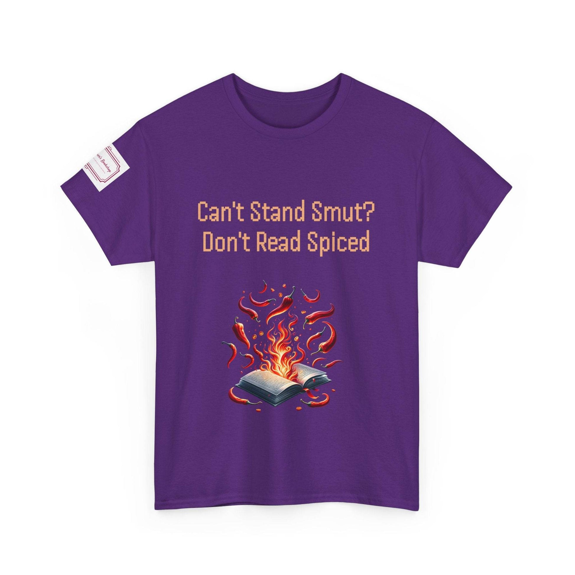 Can't Stand Smut? - Unisex Heavy Cotton Tee - Spiced Books - The Dreamer's Bookshop.