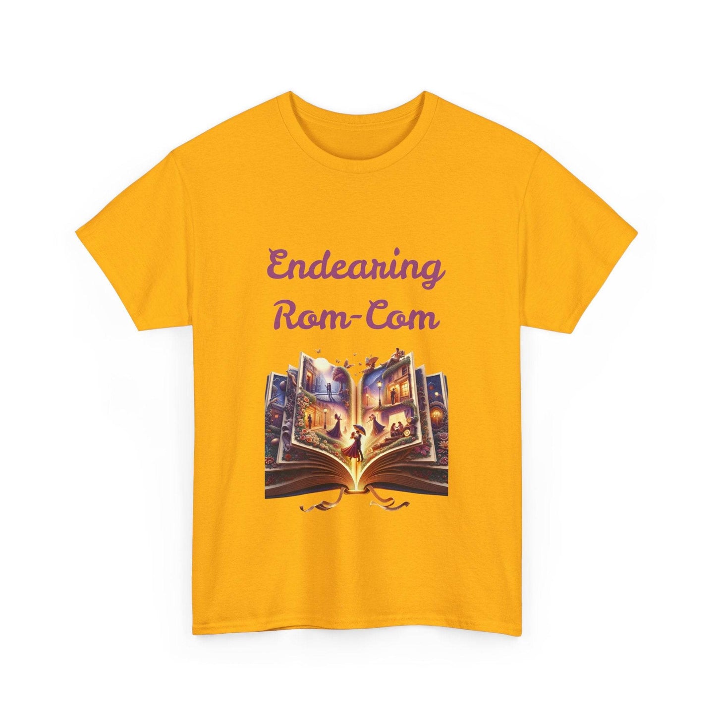 Endearing - Unisex Heavy Cotton Tee - Rom-Com Books - The Dreamer's Bookshop.