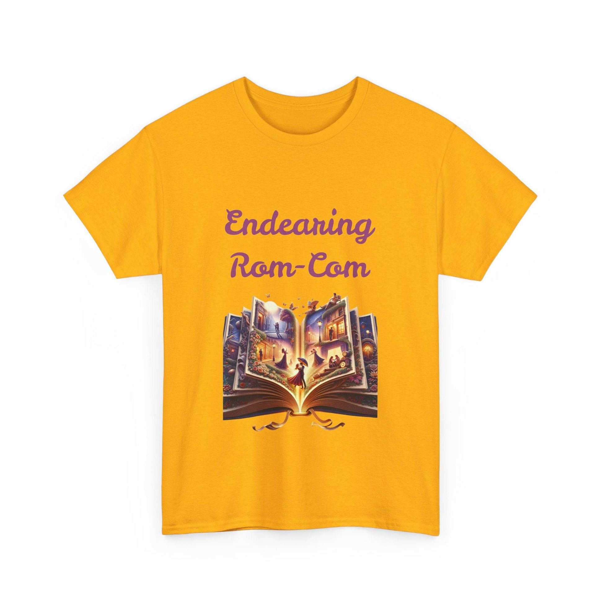 Endearing - Unisex Heavy Cotton Tee - Rom-Com Books - The Dreamer's Bookshop.