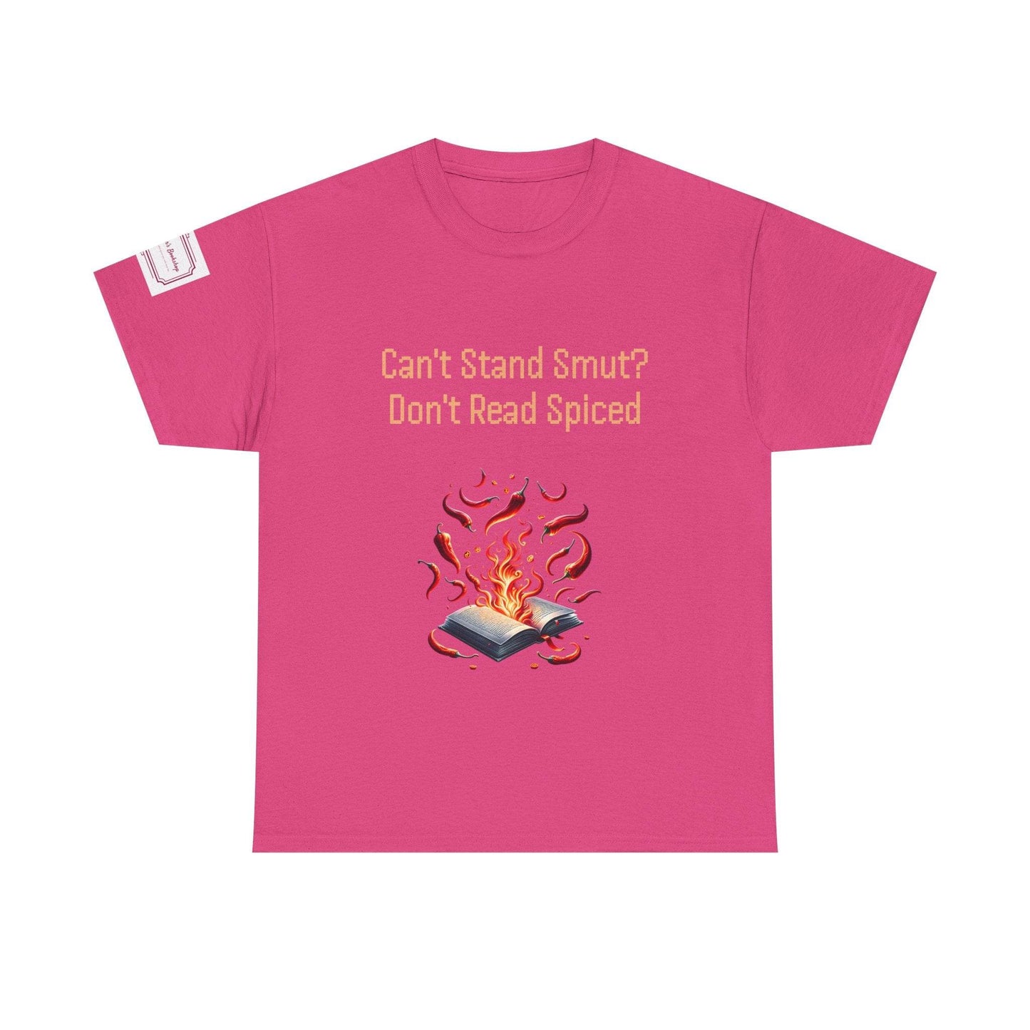 Can't Stand Smut? - Unisex Heavy Cotton Tee - Spiced Books - The Dreamer's Bookshop.