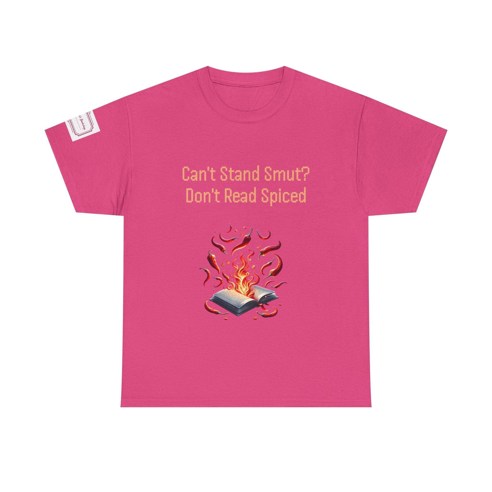 Can't Stand Smut? - Unisex Heavy Cotton Tee - Spiced Books - The Dreamer's Bookshop.