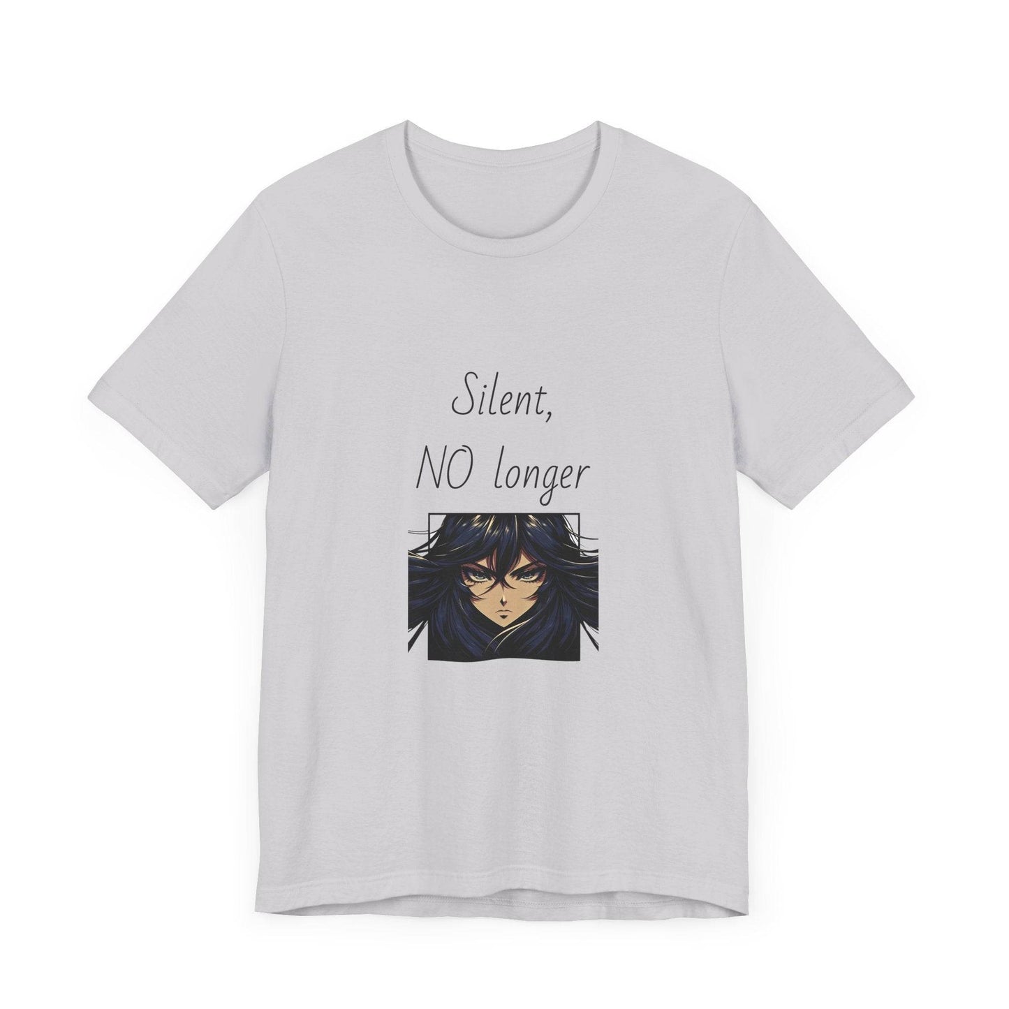 Fierce Survivor Unisex Short Sleeve Tee - Silent, NO longer - The Dreamer's Bookshop.