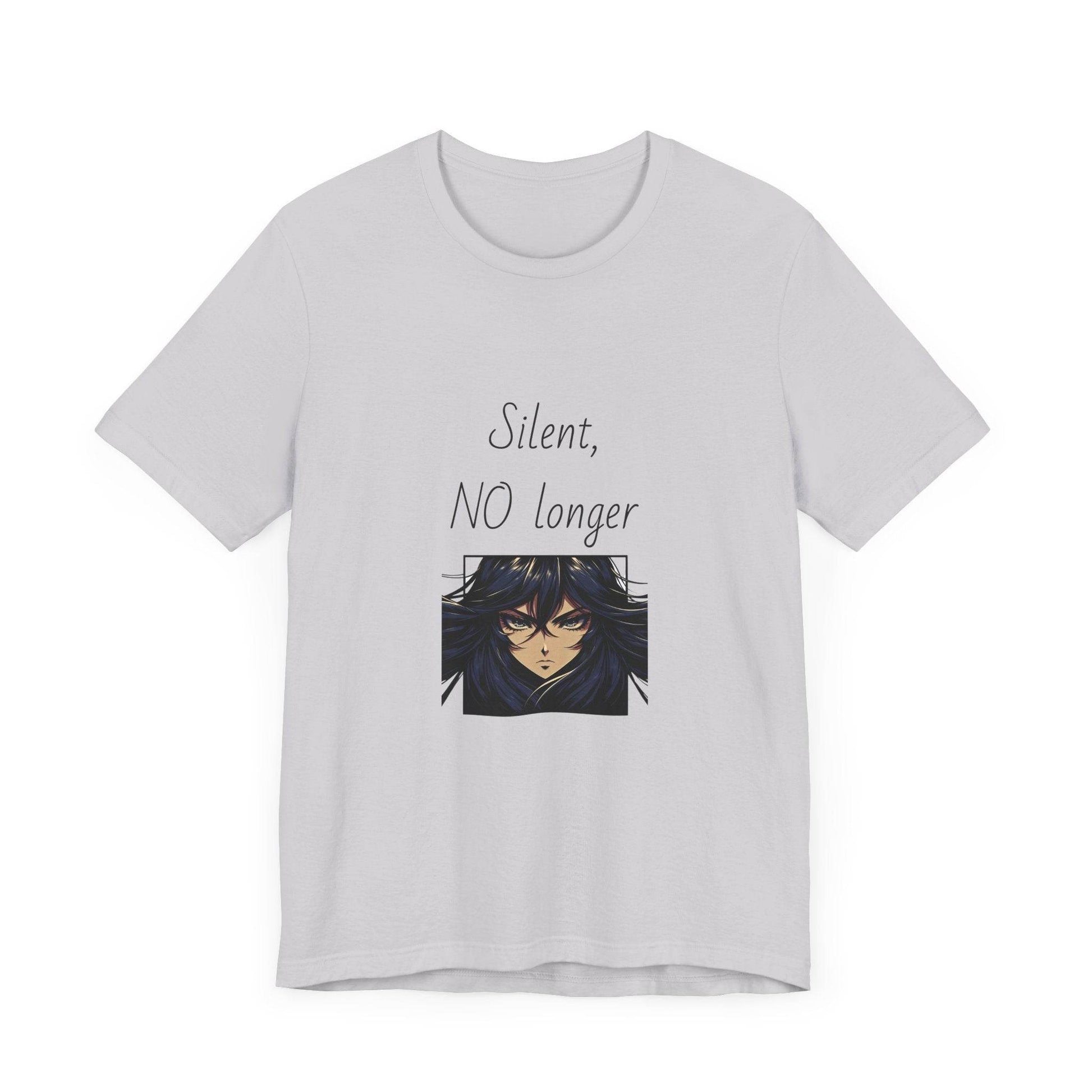 Fierce Survivor Unisex Short Sleeve Tee - Silent, NO longer - The Dreamer's Bookshop.