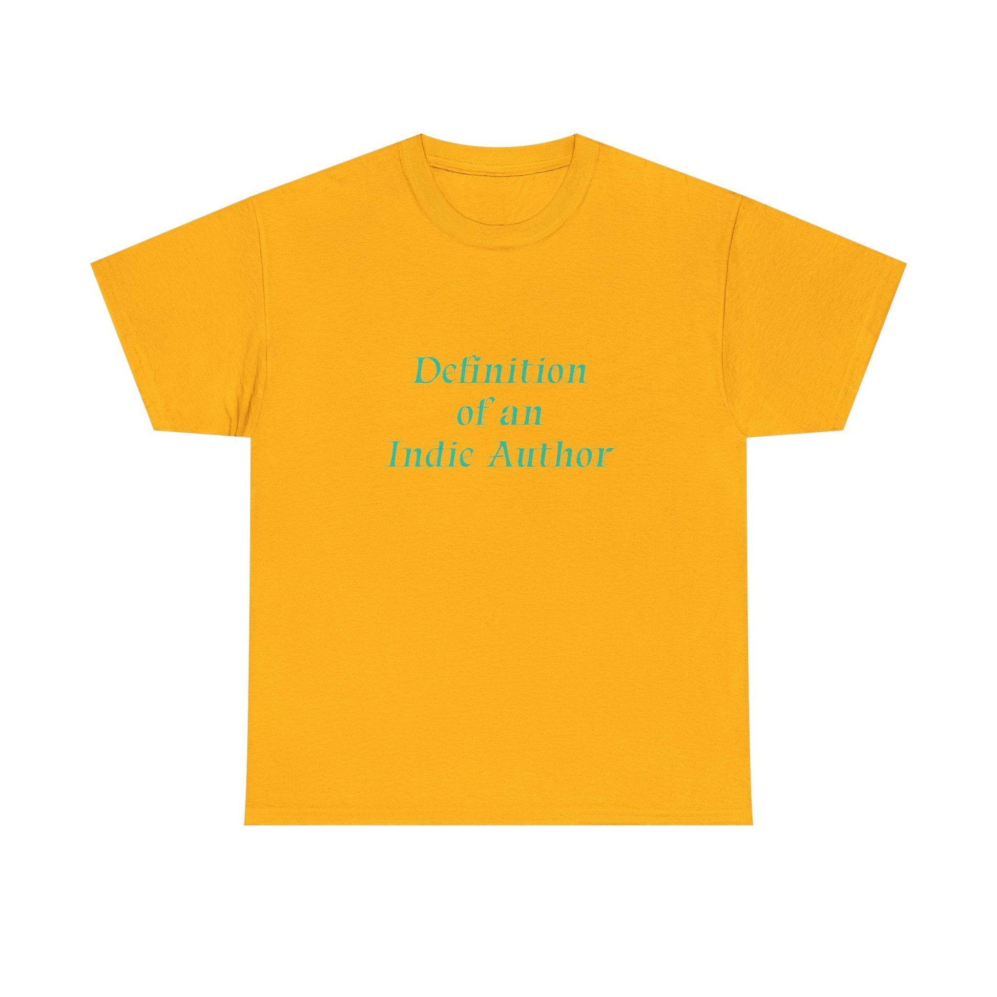 Indie Author - Unisex Heavy Cotton Tee - Creative Apparel - The Dreamer's Bookshop.