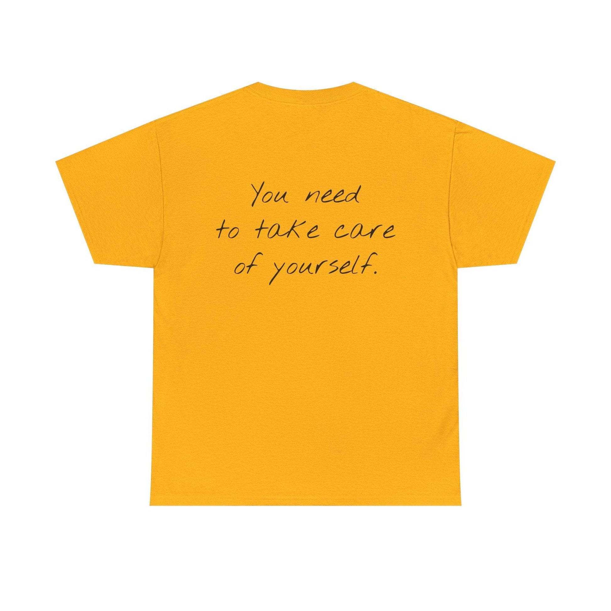 Take Care - Unisex Heavy Cotton Tee - Creative Apparel - The Dreamer's Bookshop.