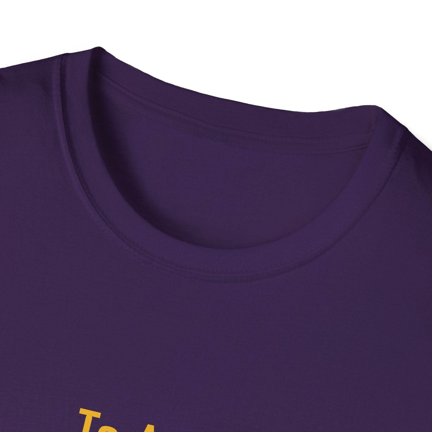 Inspirational Unisex Softstyle T-Shirt - 'To Ask' Philosophical Design - The Dreamer's Bookshop.