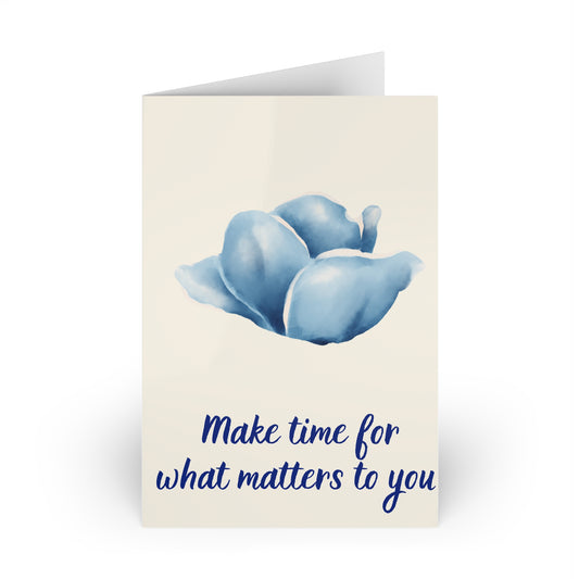 The Dreamer's Bookshop - Love Yourself Card "Make Time" - The Dreamer's Bookshop.
