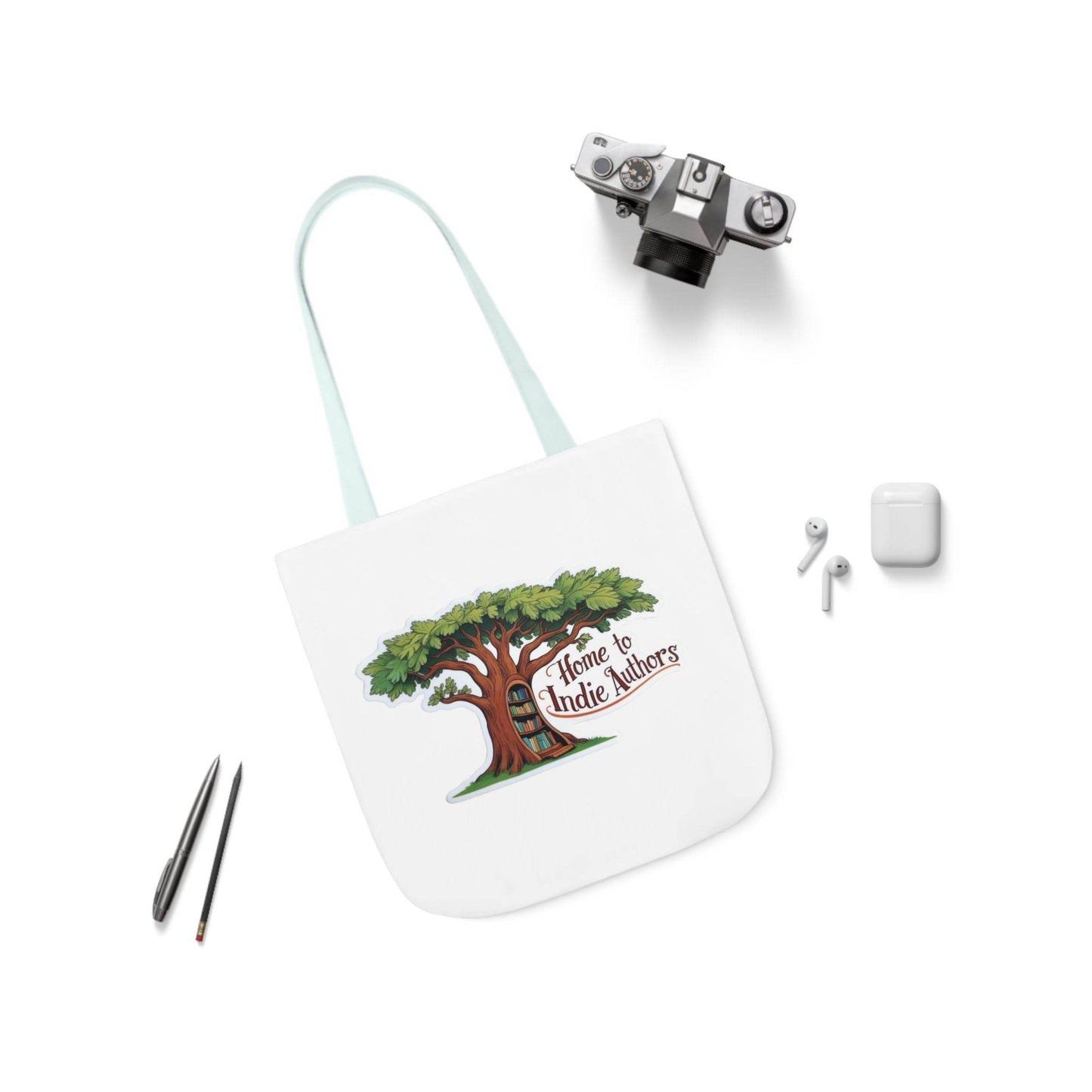 Literary Canvas Tote Bag - Perfect for Book Lovers & Indie Authors - The Dreamer's Bookshop.
