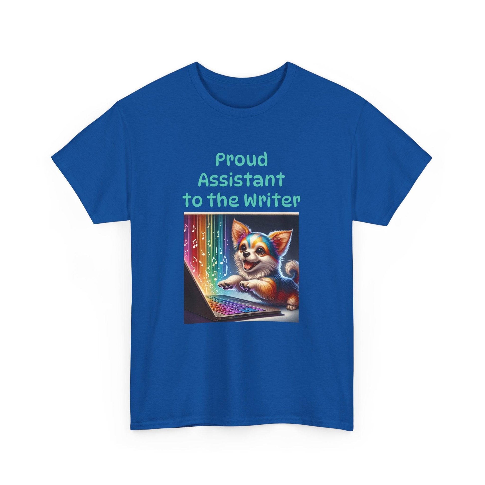 Assistant Writer - A Unisex Heavy Cotton Tee - Perfect Gift for Book Lovers - The Dreamer's Bookshop.