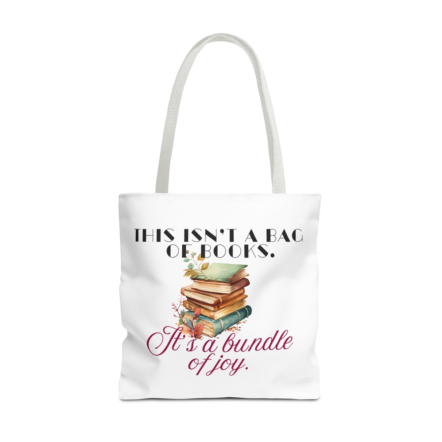 This isn't a Bag of Books - Tote Bag - Cozy Autumn Design