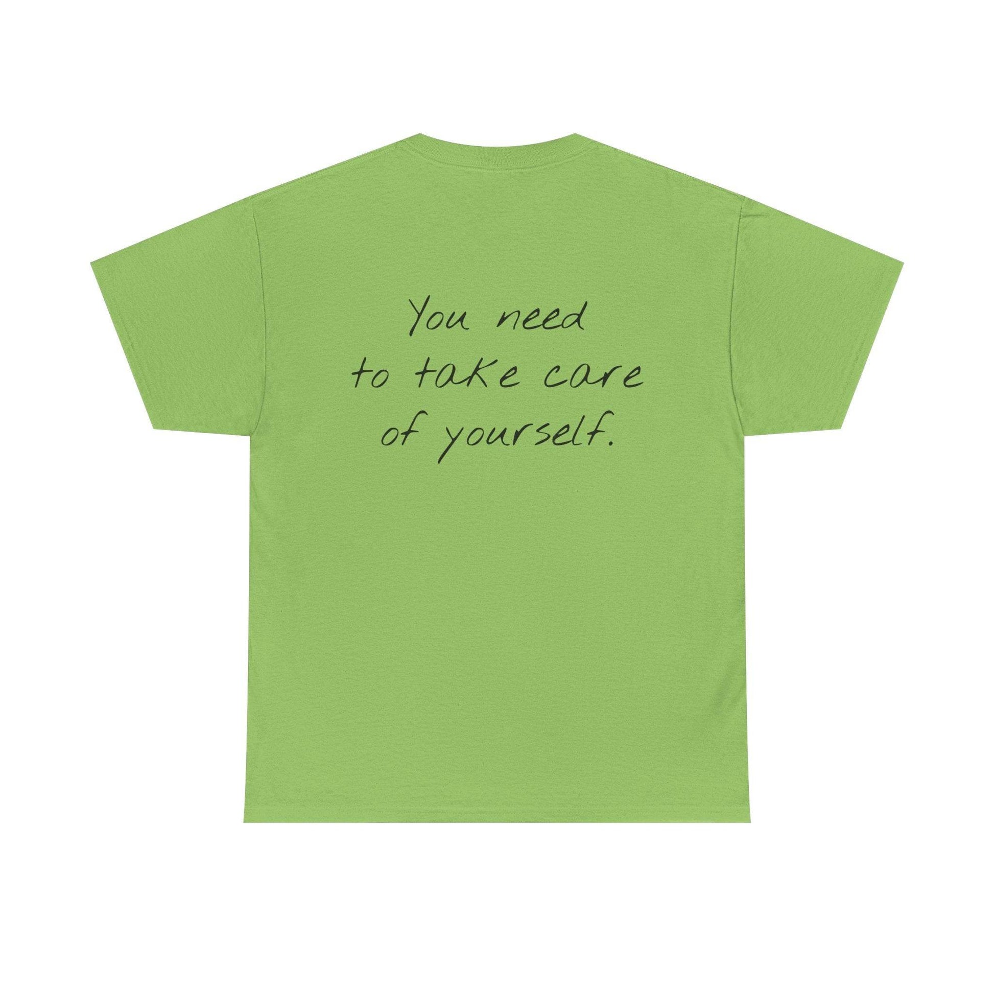 Take Care - Unisex Heavy Cotton Tee - Creative Apparel - The Dreamer's Bookshop.