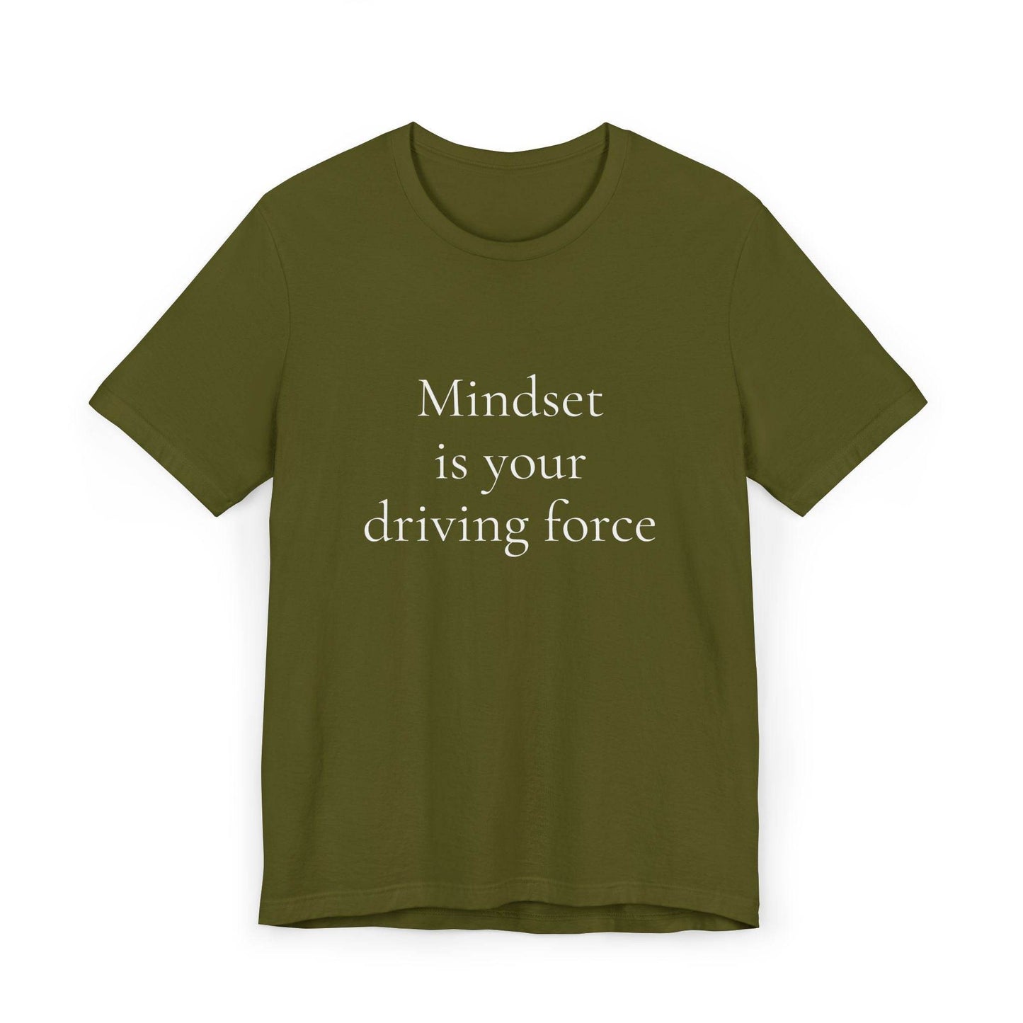 Inspirational Unisex Jersey T-Shirt - Mindset Vibe - The Dreamer's Bookshop.