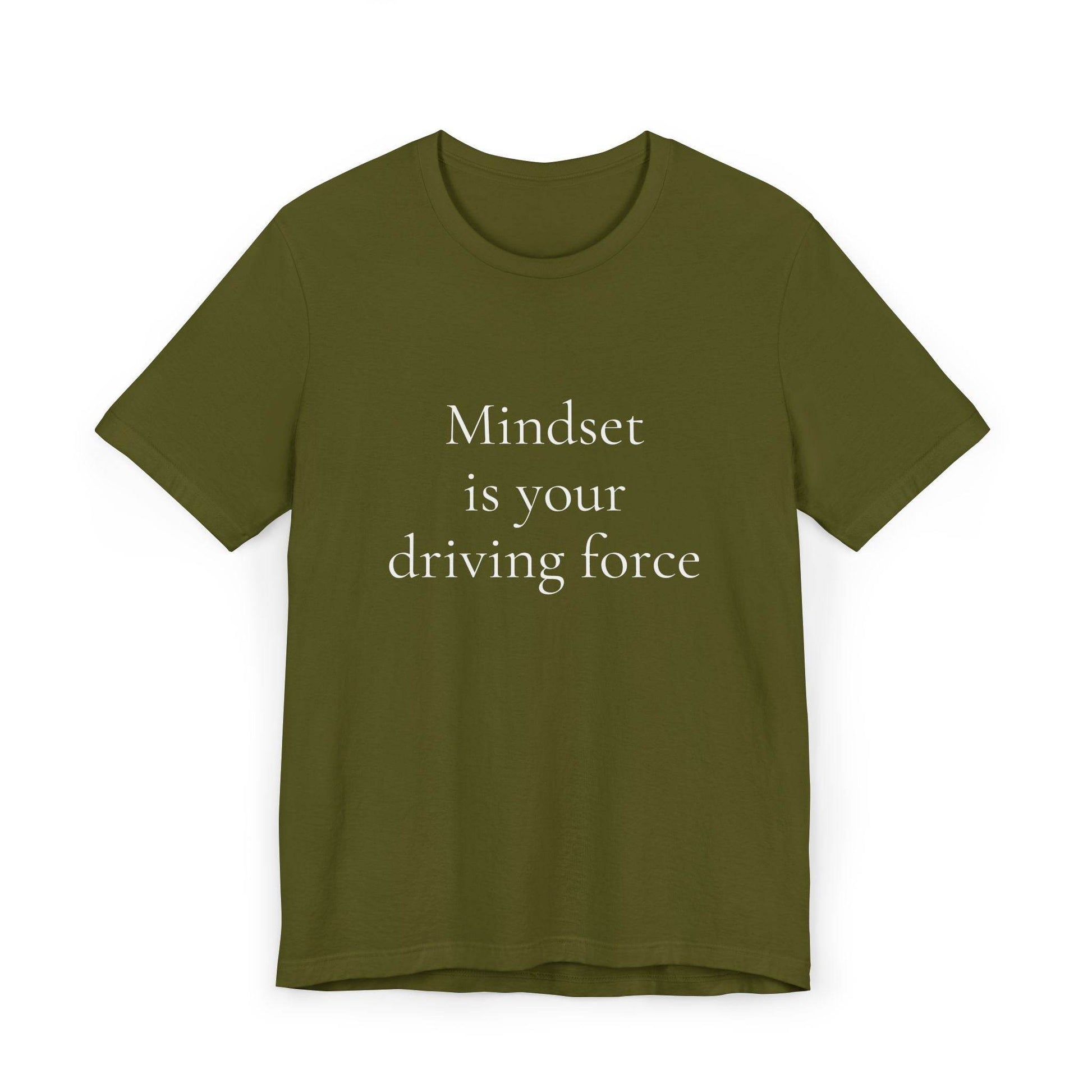 Inspirational Unisex Jersey T-Shirt - Mindset Vibe - The Dreamer's Bookshop.
