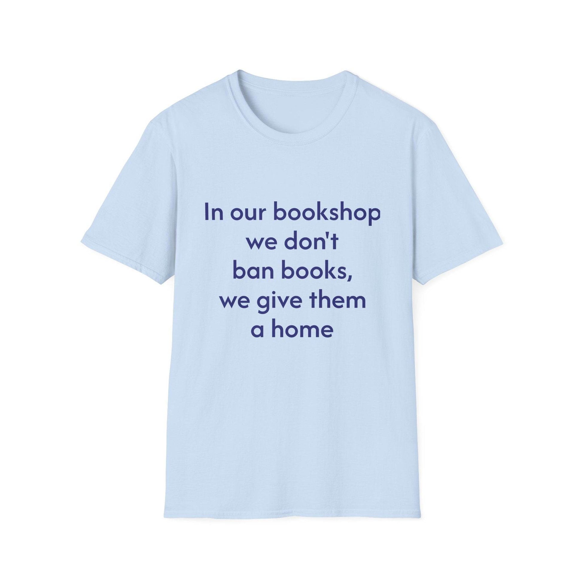 Unisex Softstyle T-Shirt - 'In our bookshop' - The Dreamer's Bookshop.