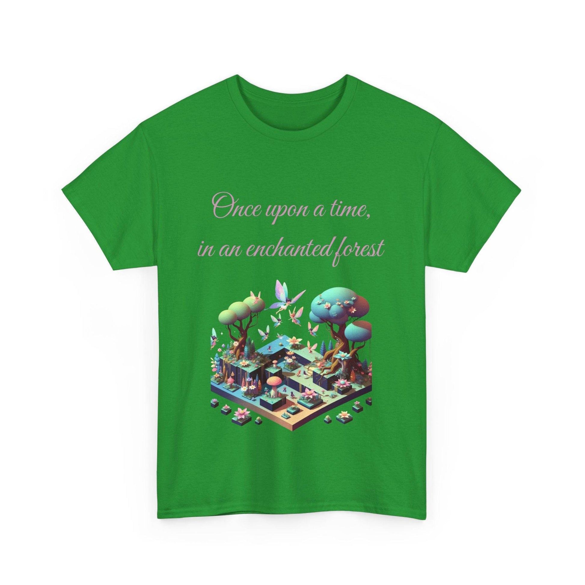 Enchanted Forest - A Unisex Heavy Cotton Tee - Perfect for Book Lovers - The Dreamer's Bookshop.