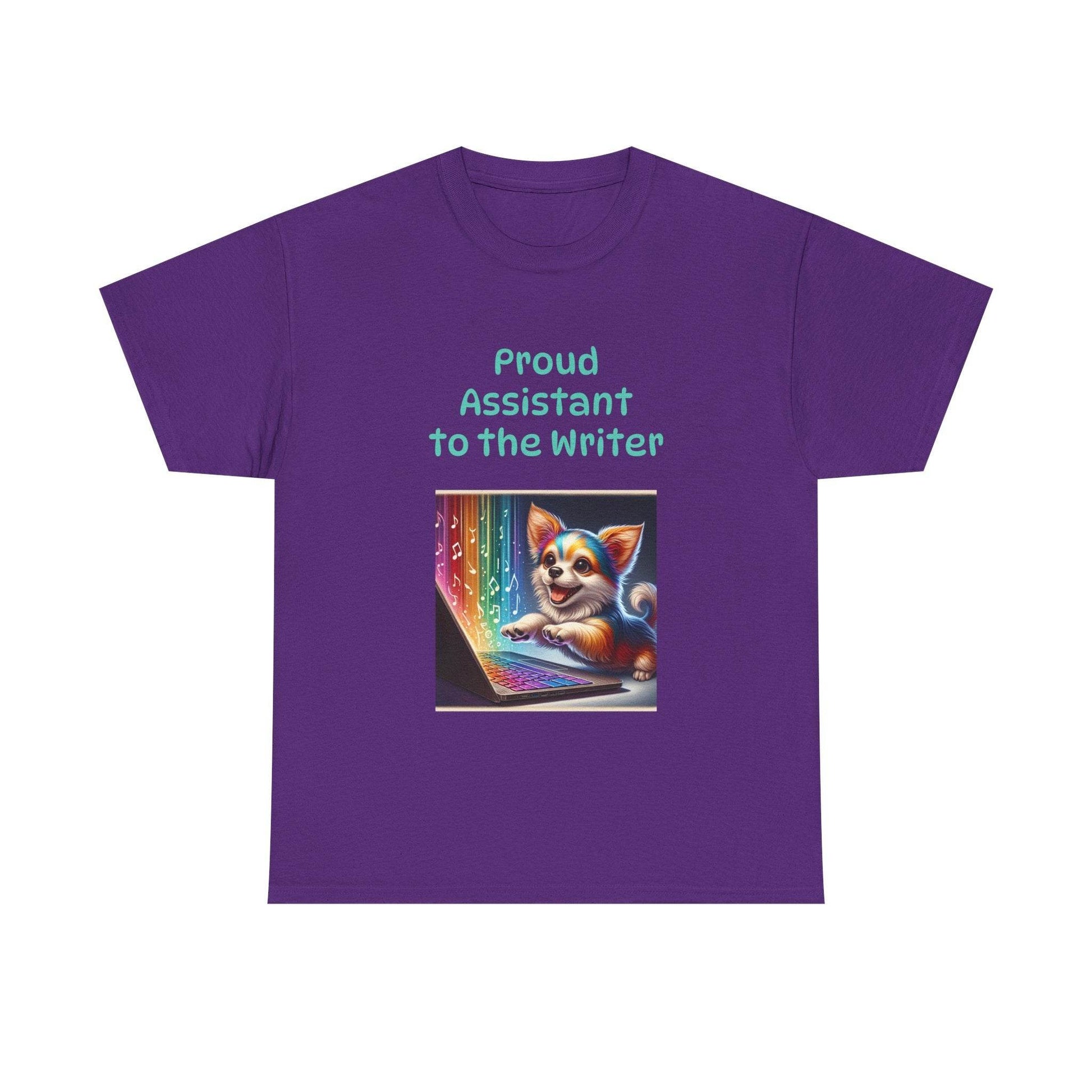 Assitant Writer - A Unisex Heavy Cotton Tee - Perfect for Book Lovers - The Dreamer's Bookshop.