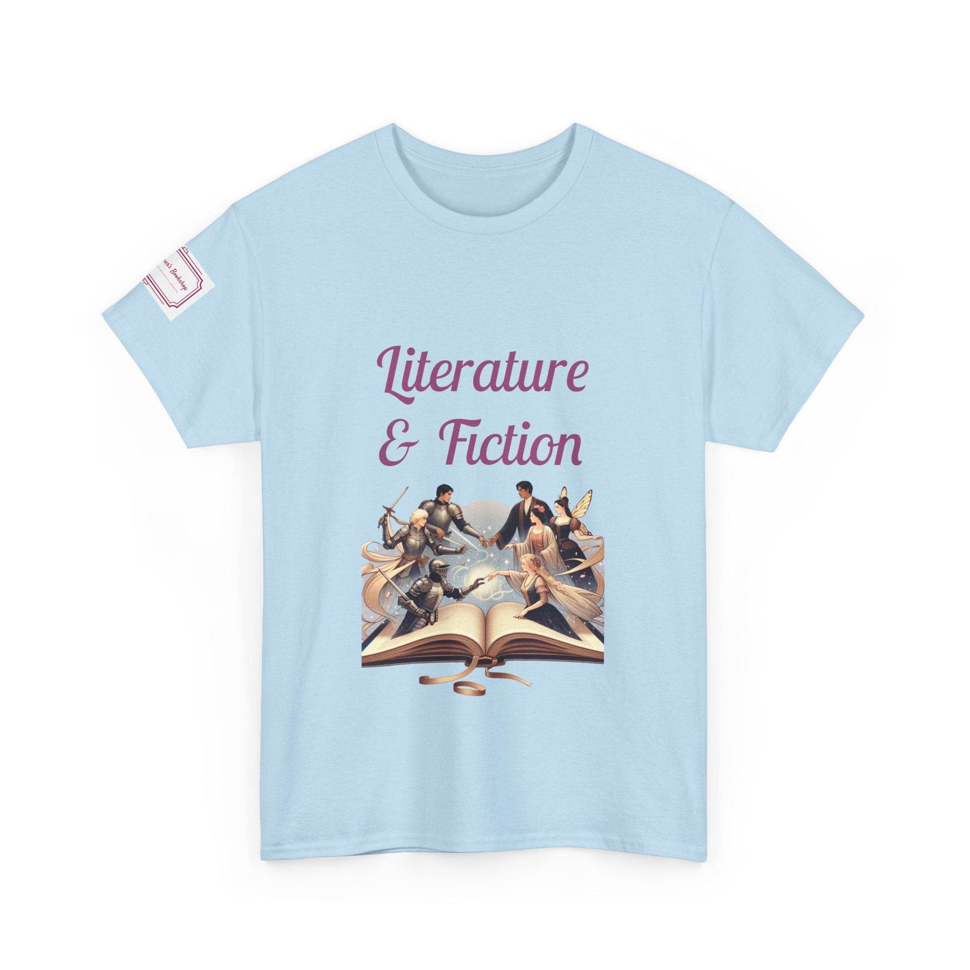 Fiction - Graphic Unisex Heavy Cotton Tee - Literature Books - The Dreamer's Bookshop.