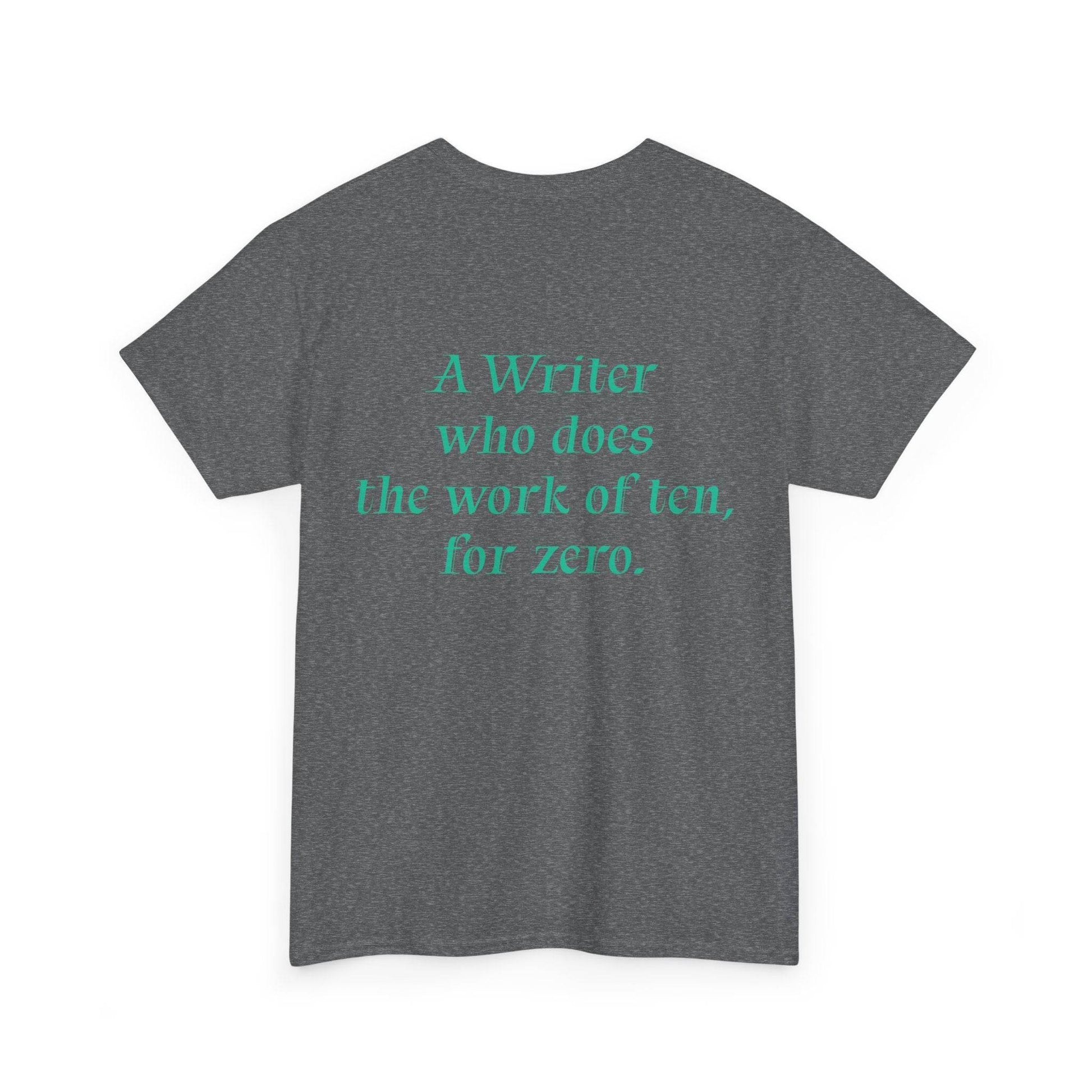 Indie Author - Unisex Heavy Cotton Tee - Creative Apparel - The Dreamer's Bookshop.