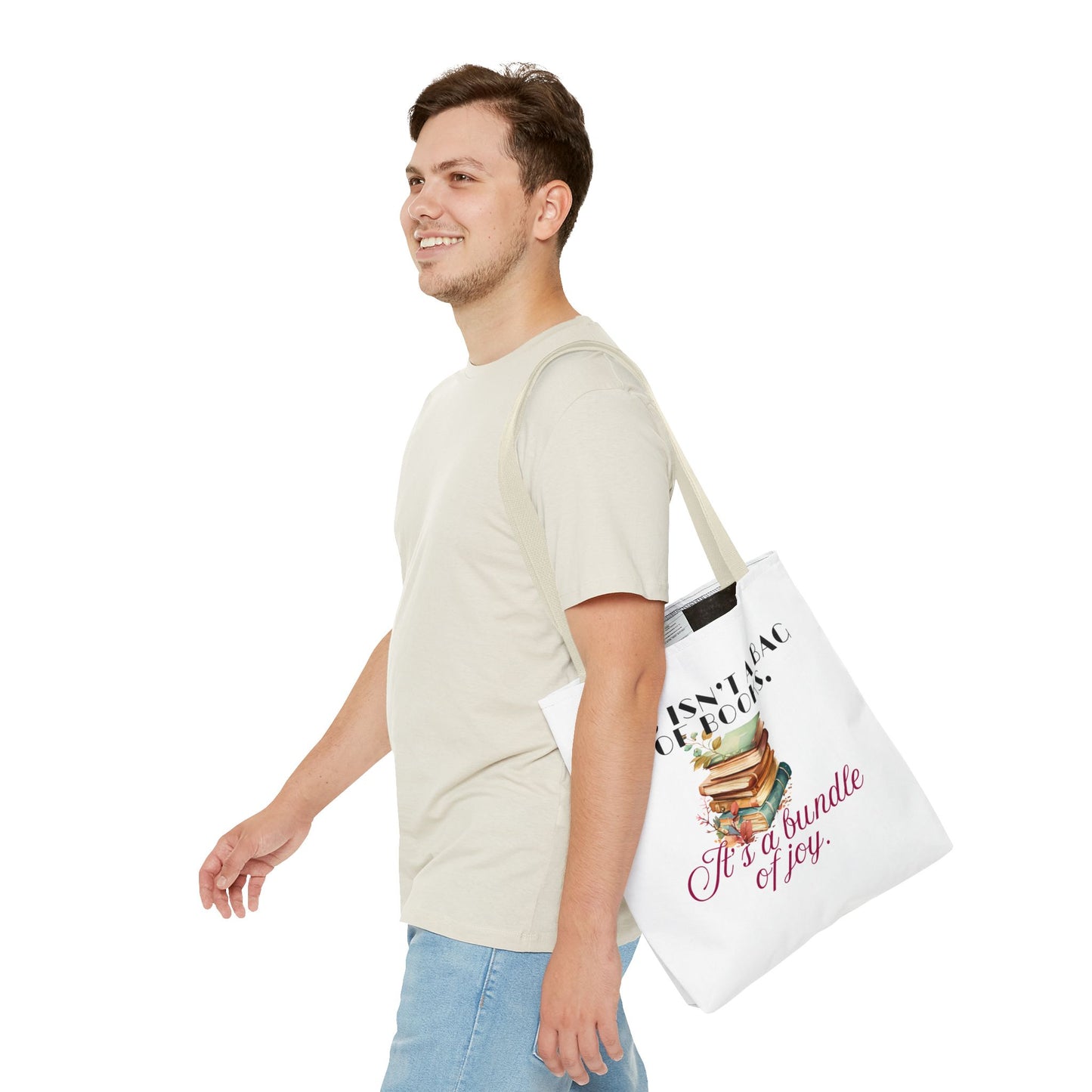 This isn't a Bag of Books - Tote Bag - Cozy Autumn Design