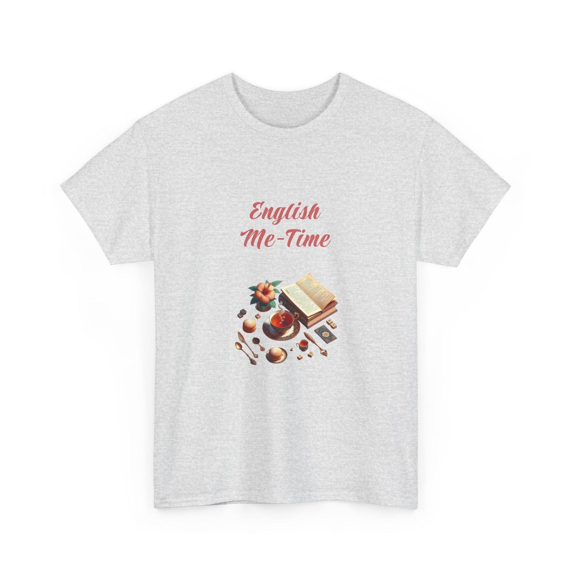 Me-Time - A Unisex Heavy Cotton Tee - Perfect Gift for Book Lovers - The Dreamer's Bookshop.
