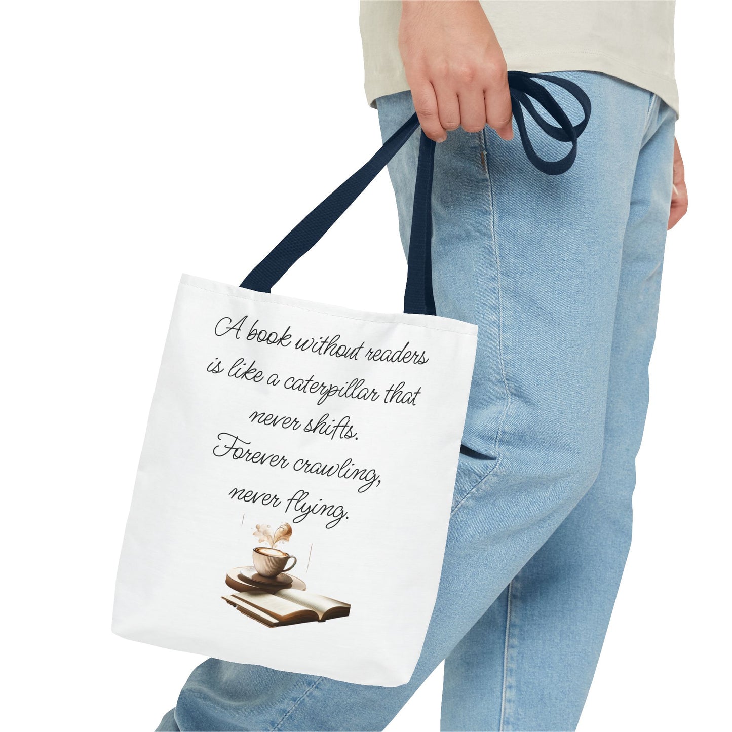 Literary Tote Bag – A book without readers