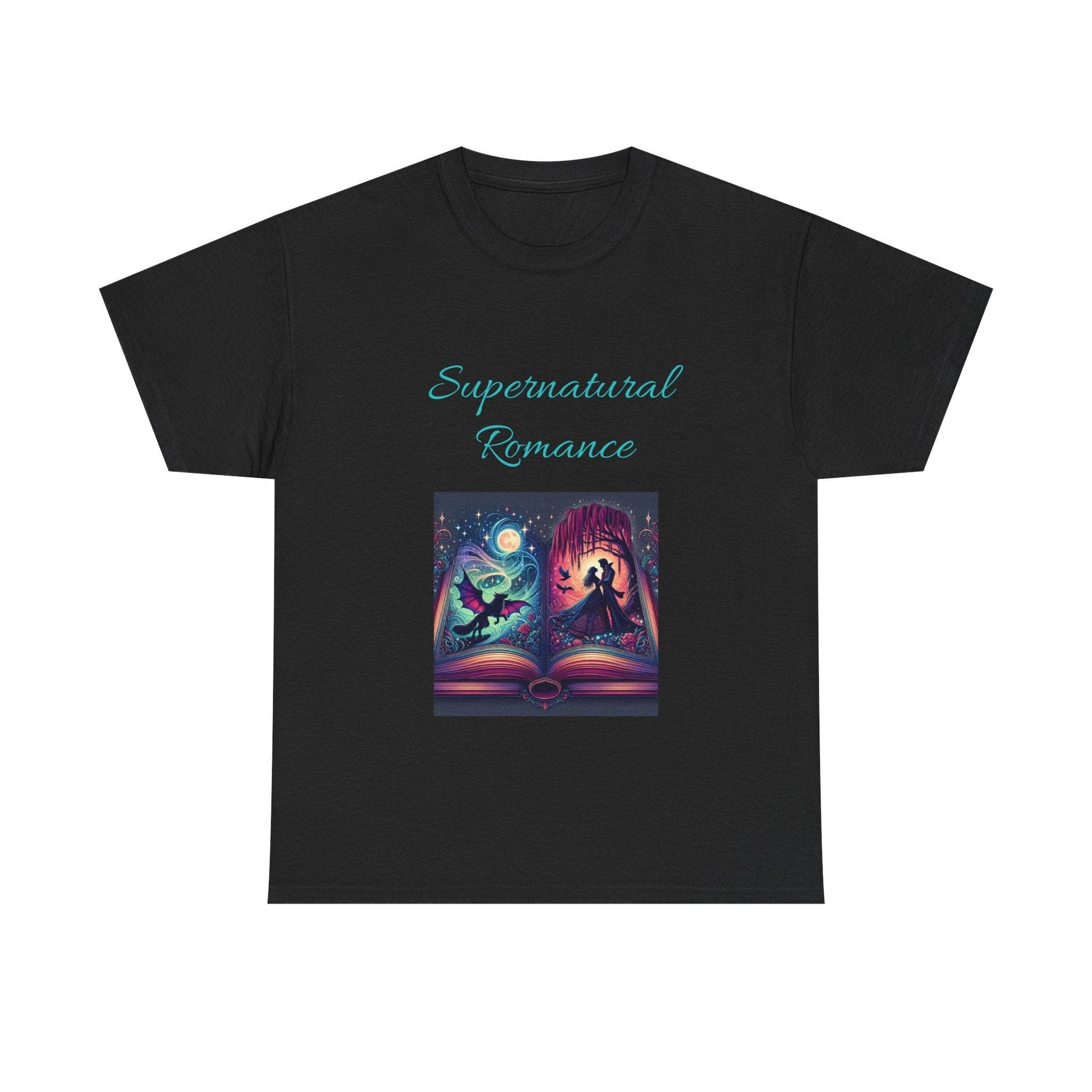 Fantasy - Unisex Heavy Cotton Tee - Supernatural Romance - The Dreamer's Bookshop.