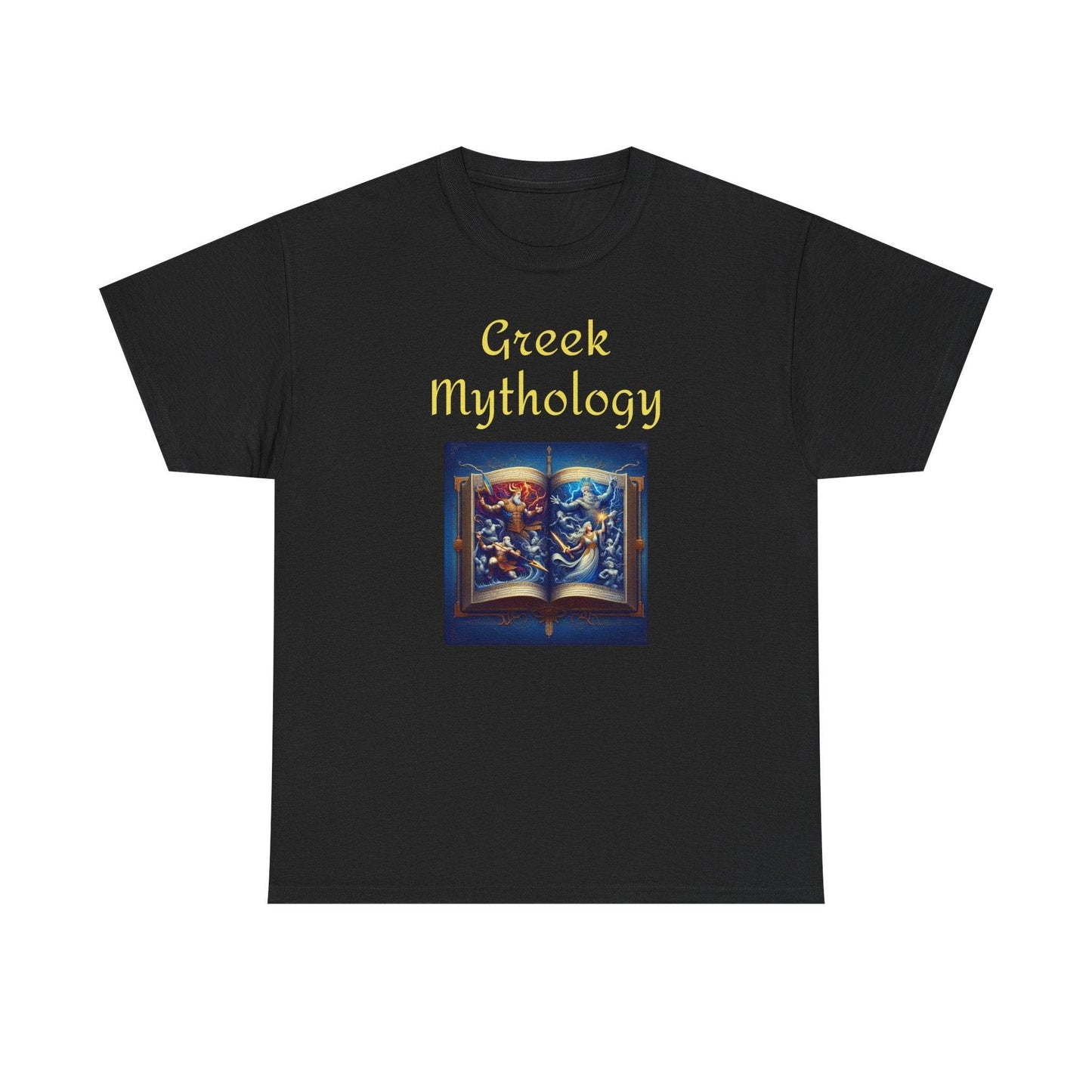 History - Graphic Tee - Unisex Heavy Cotton T-Shirt - Greek Mythology - The Dreamer's Bookshop.