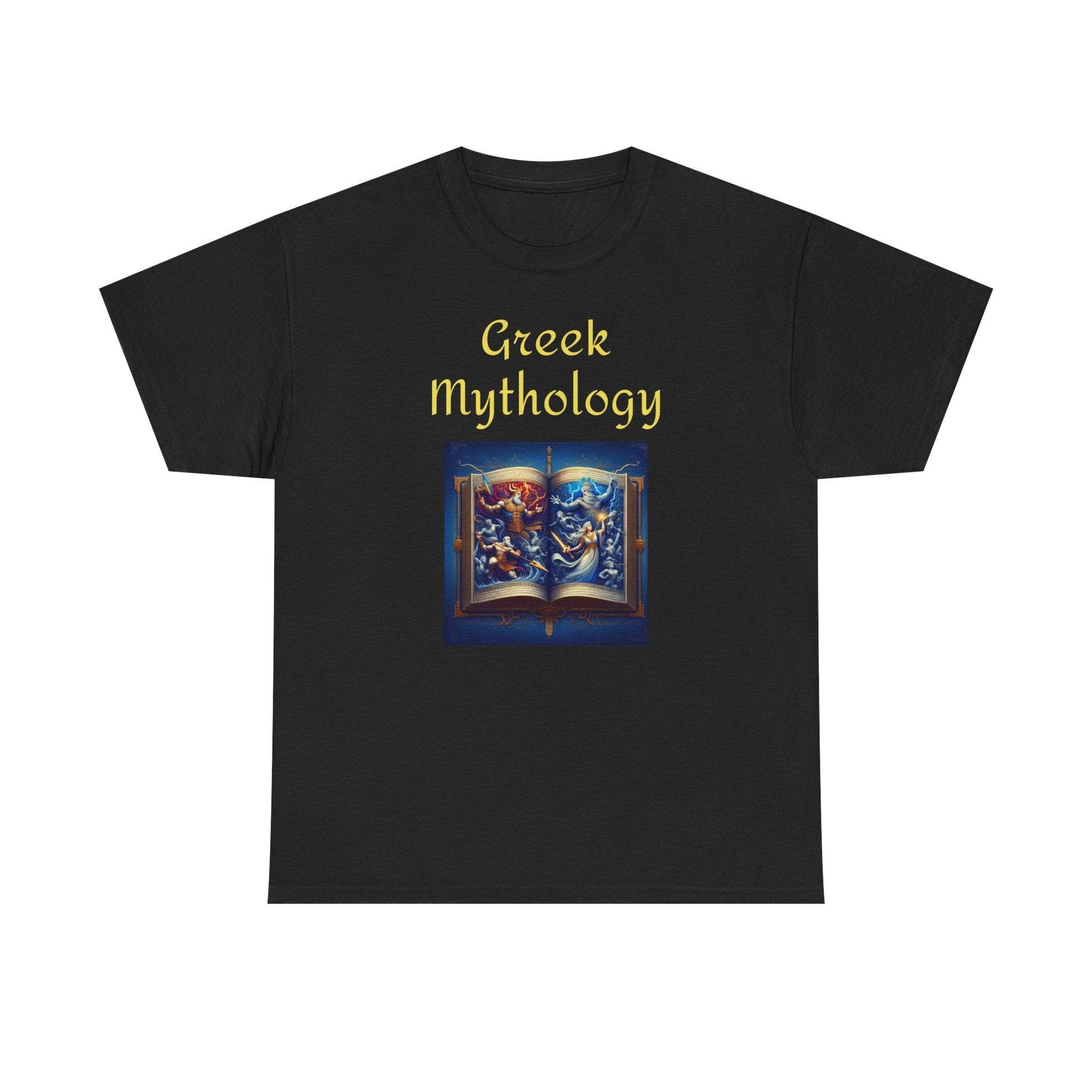 History - Graphic Tee - Unisex Heavy Cotton T-Shirt - Greek Mythology - The Dreamer's Bookshop.