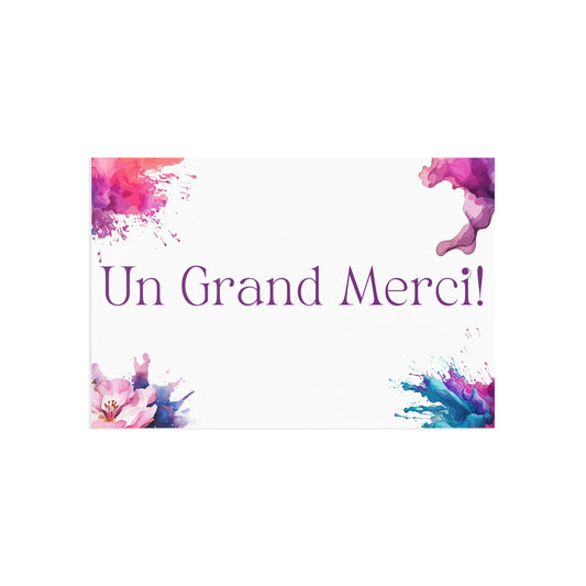 The Dreamer's Bookshop "Grand Merci" Exclamation Card