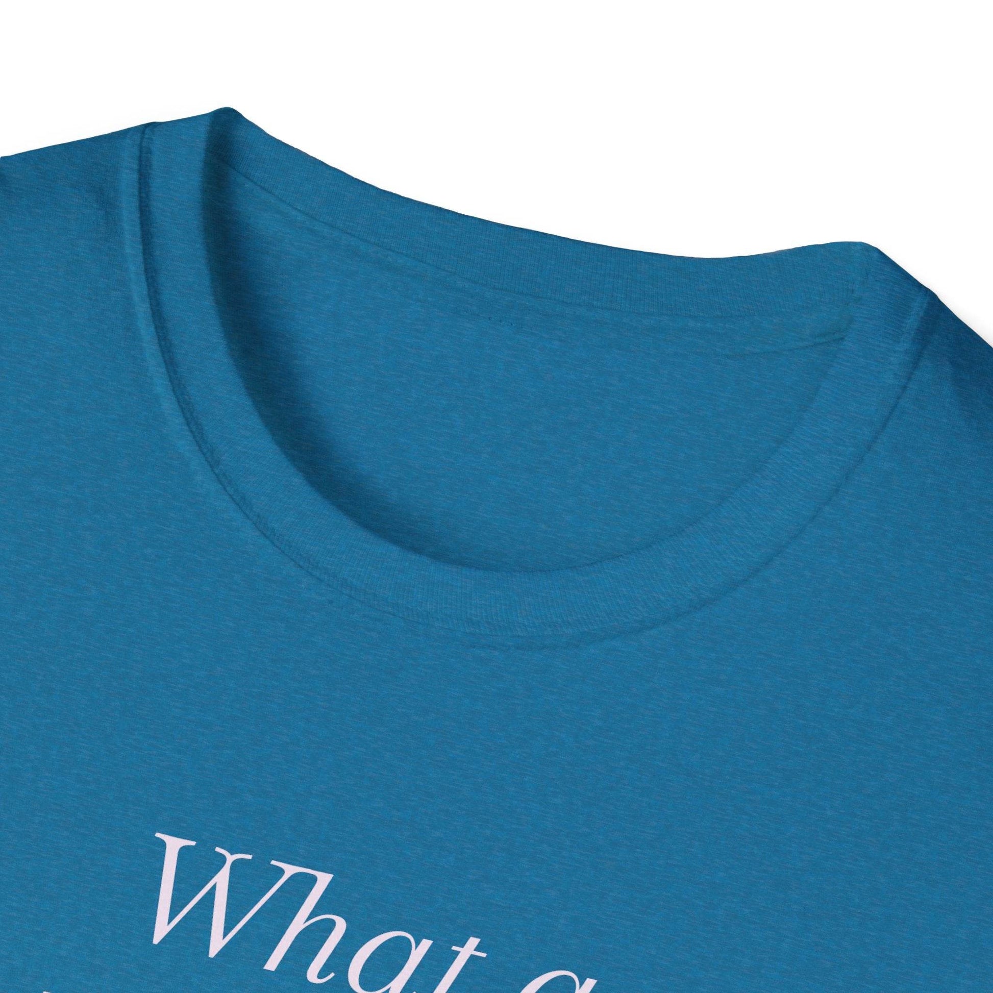 Book Lover Unisex Softstyle T-Shirt - 'What a Book Girlie Wants' - The Dreamer's Bookshop.