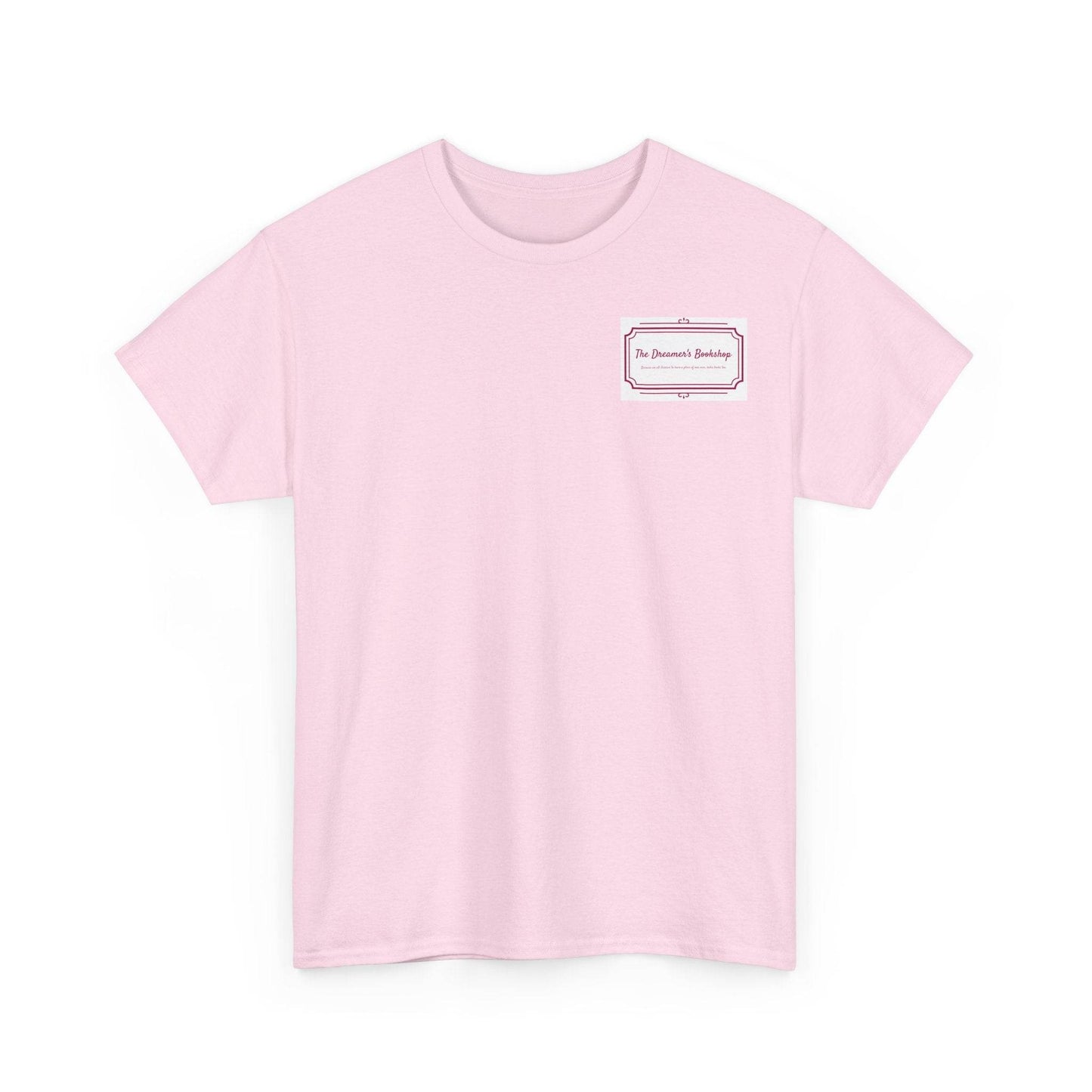 Personalized Unisex Heavy Cotton Tee - Perfect for Casual Days & Gifts - The Dreamer's Bookshop.