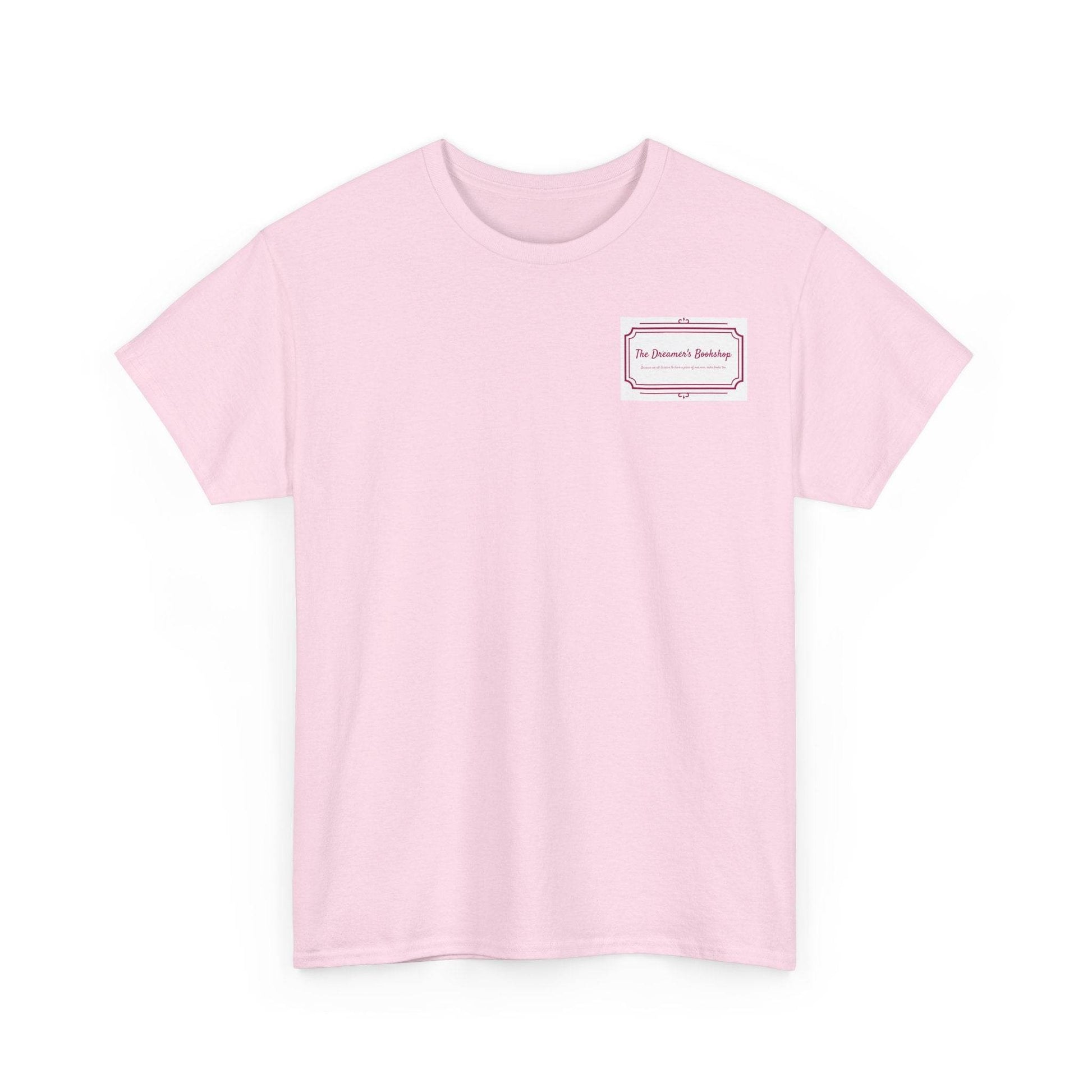 Personalized Unisex Heavy Cotton Tee - Perfect for Casual Days & Gifts - The Dreamer's Bookshop.