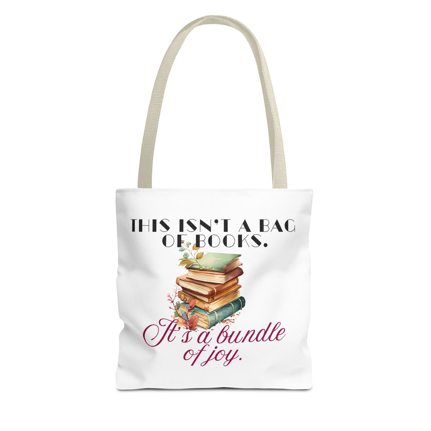 This isn't a Bag of Books - Tote Bag - Cozy Autumn Design